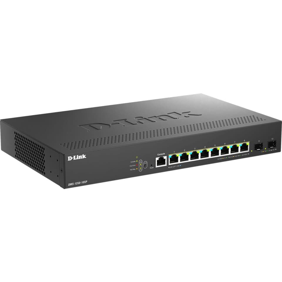 DMS-1250-10SP/E, Switch – Bild 1