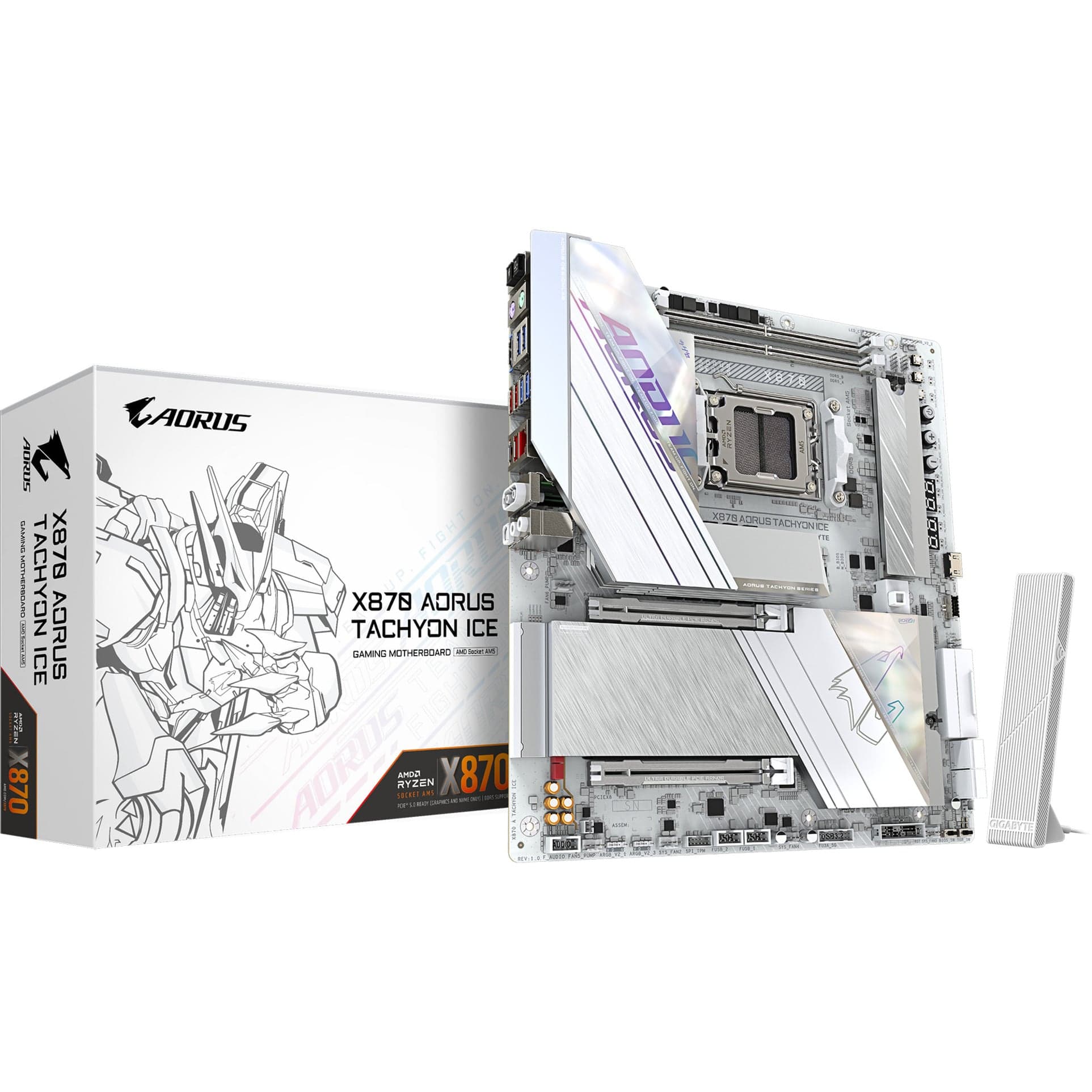 X870 A TACHYON ICE, Mainboard