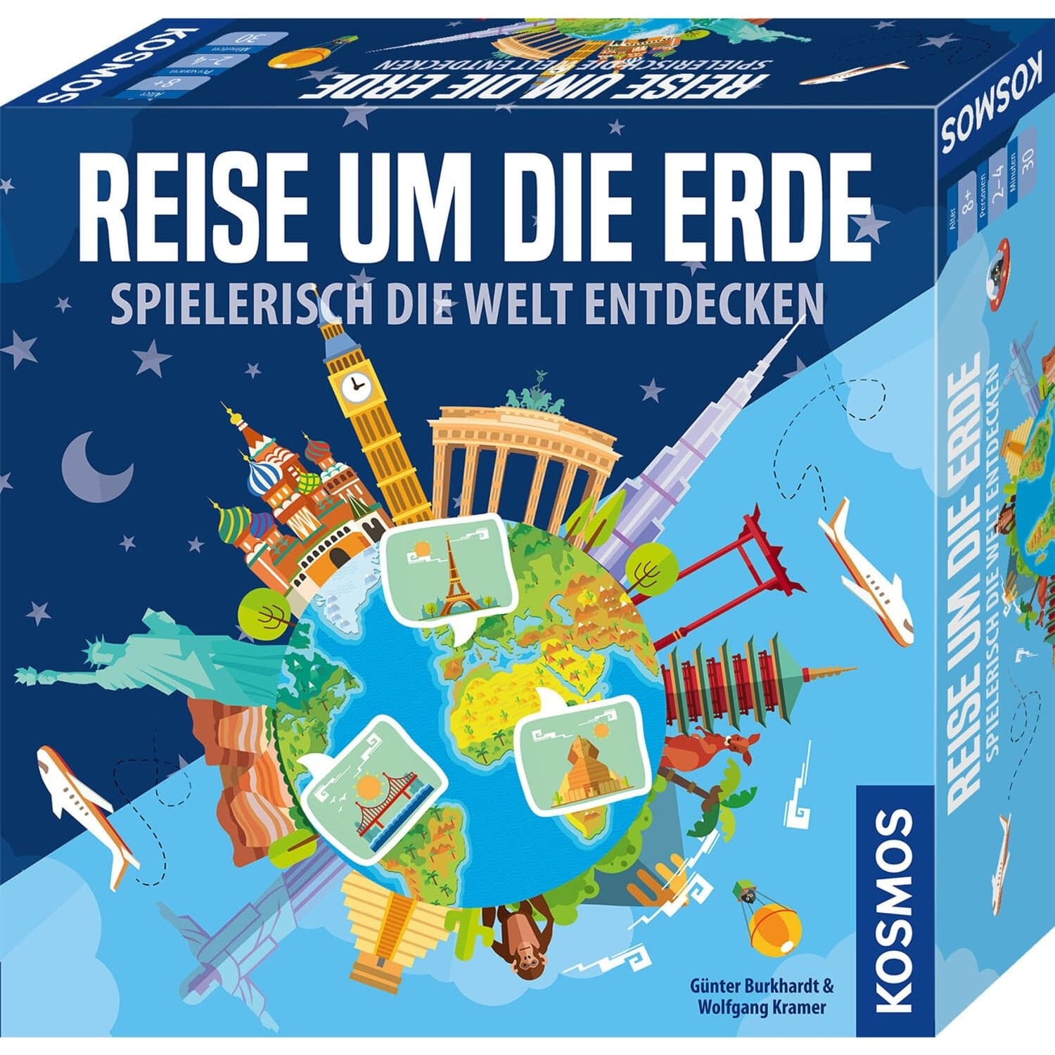 Reise um die Erde, Brettspiel – Bild 1