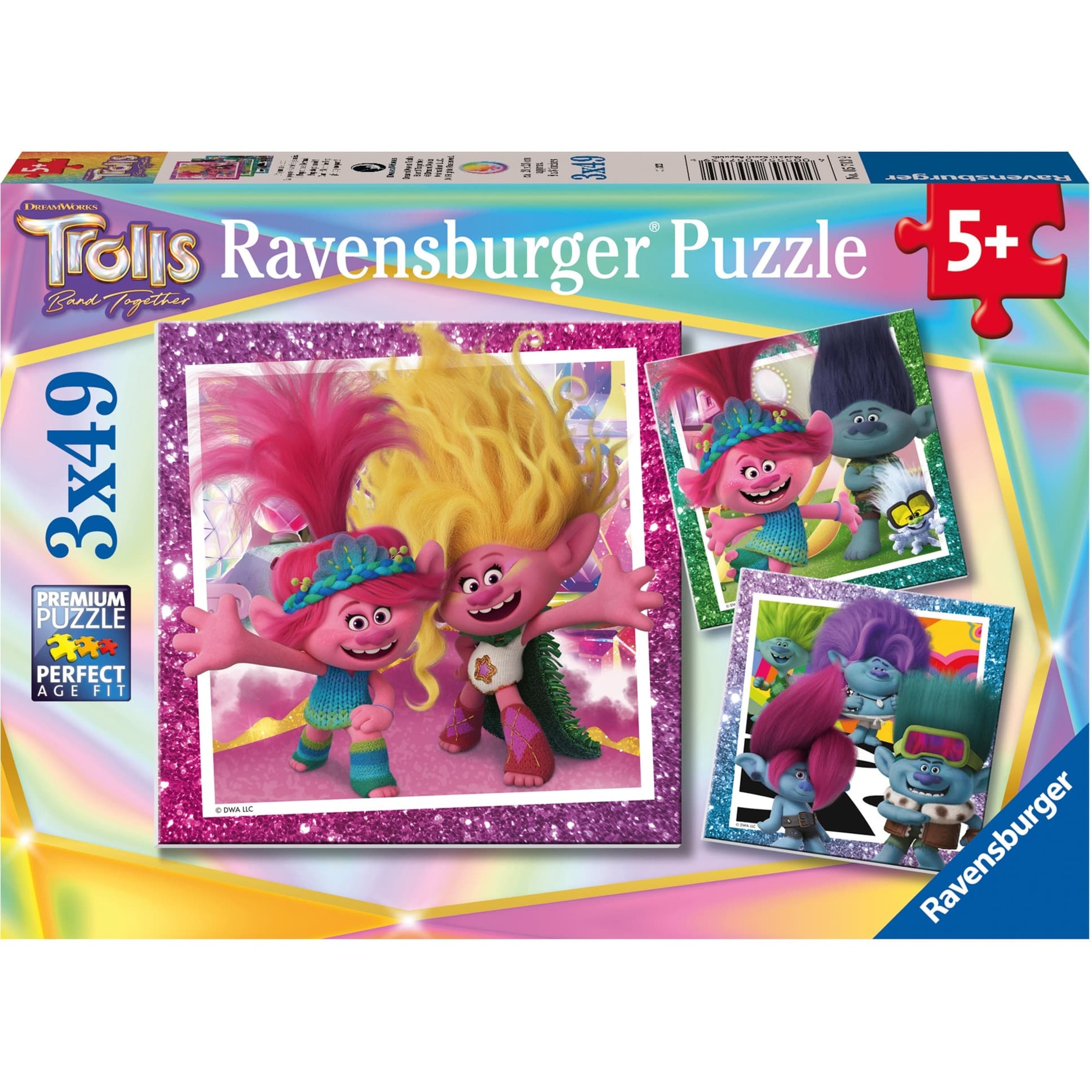 Kinderpuzzle Trolls 3 – Bild 1
