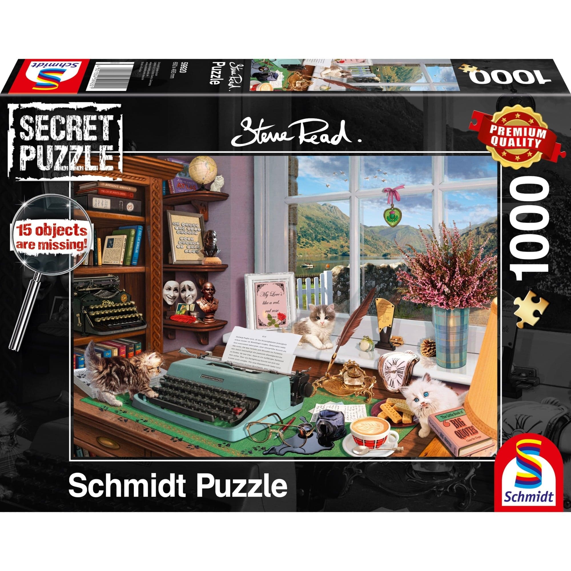 Puzzle Steve Read: Am Schreibtisch – Bild 1