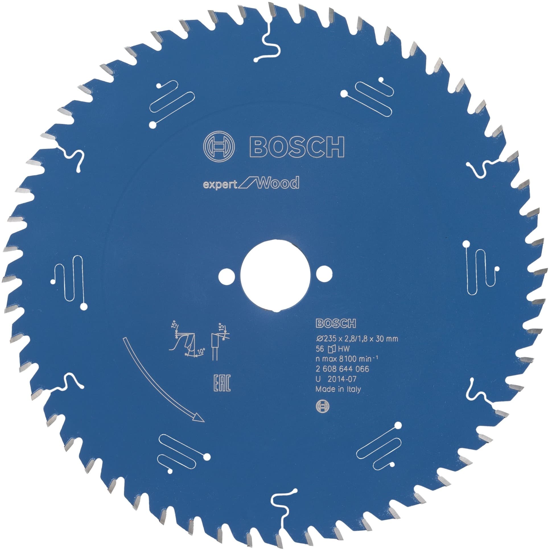 EXPERT Wood Kreissägeblatt, Ø 235mm, 56Z – Bild 1