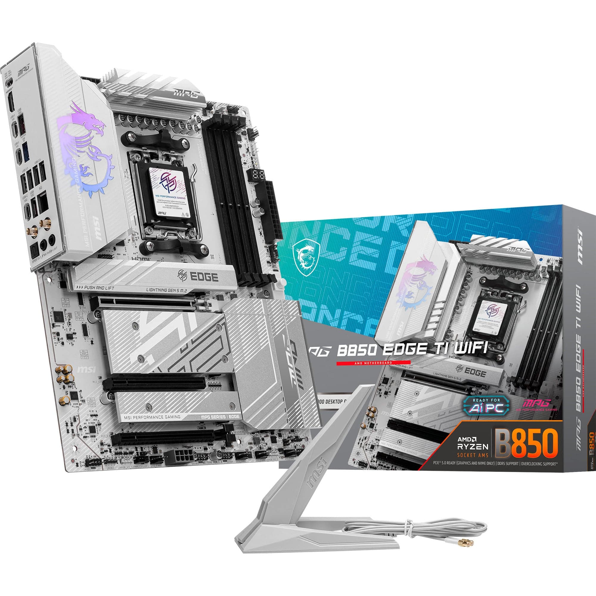 MPG B850 EDGE TI WIFI, Mainboard – Bild 1