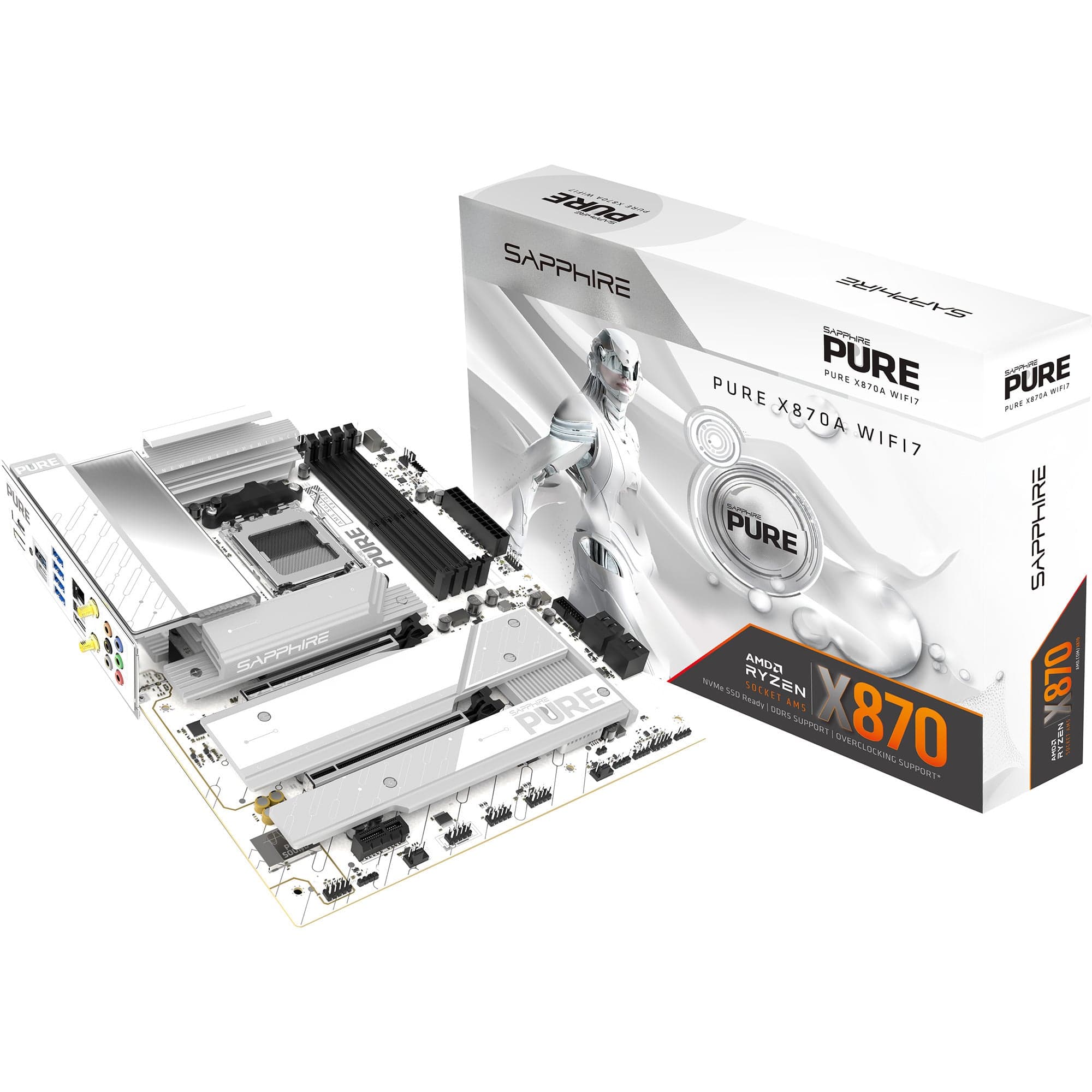 PURE X870A WIFI 7, Mainboard – Bild 1