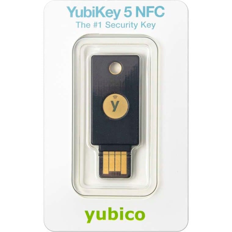 YubiKey 5 NFC, Sicherheitsschlüssel