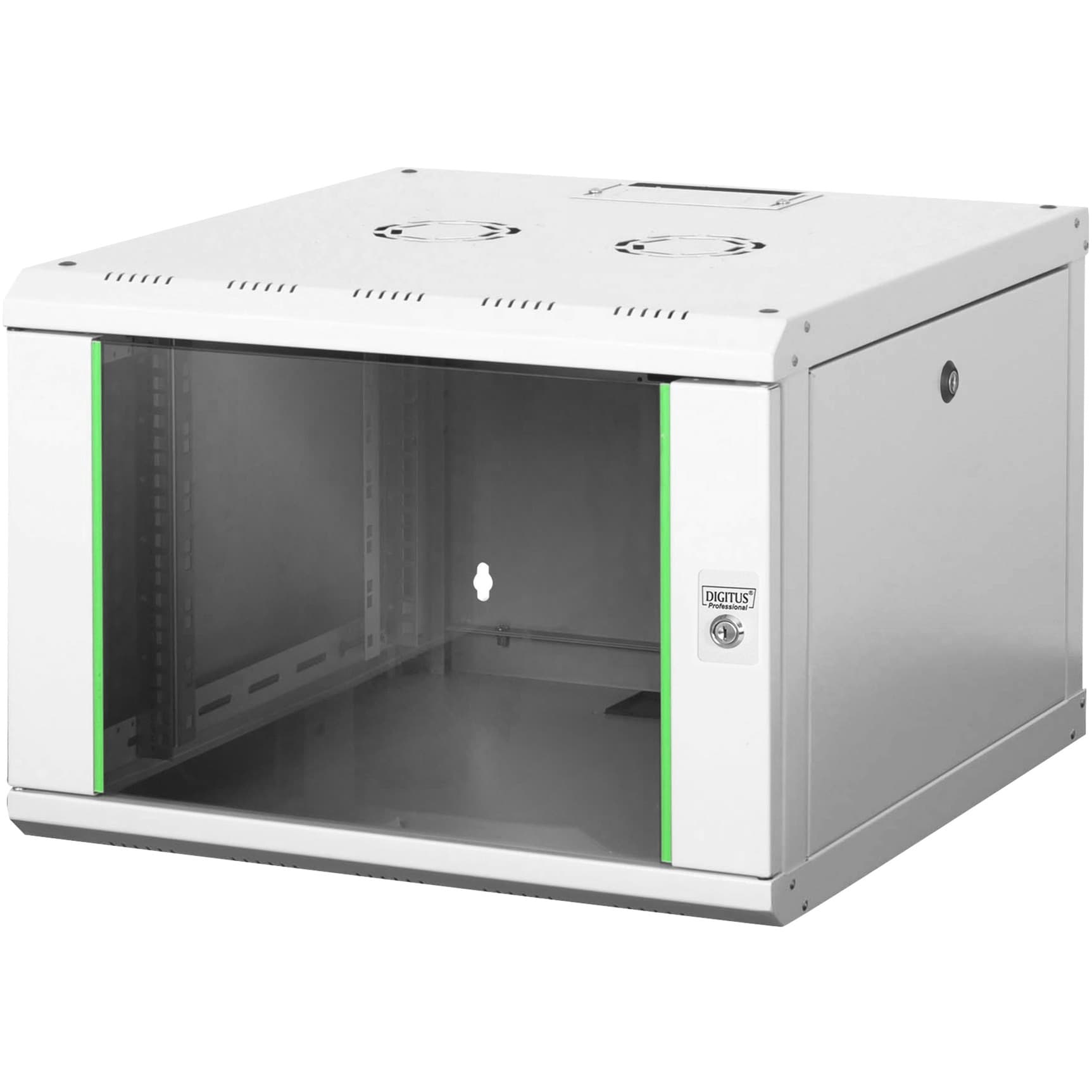 483-mm-Wandschrank, 7 HE, IT-Schrank – Bild 1