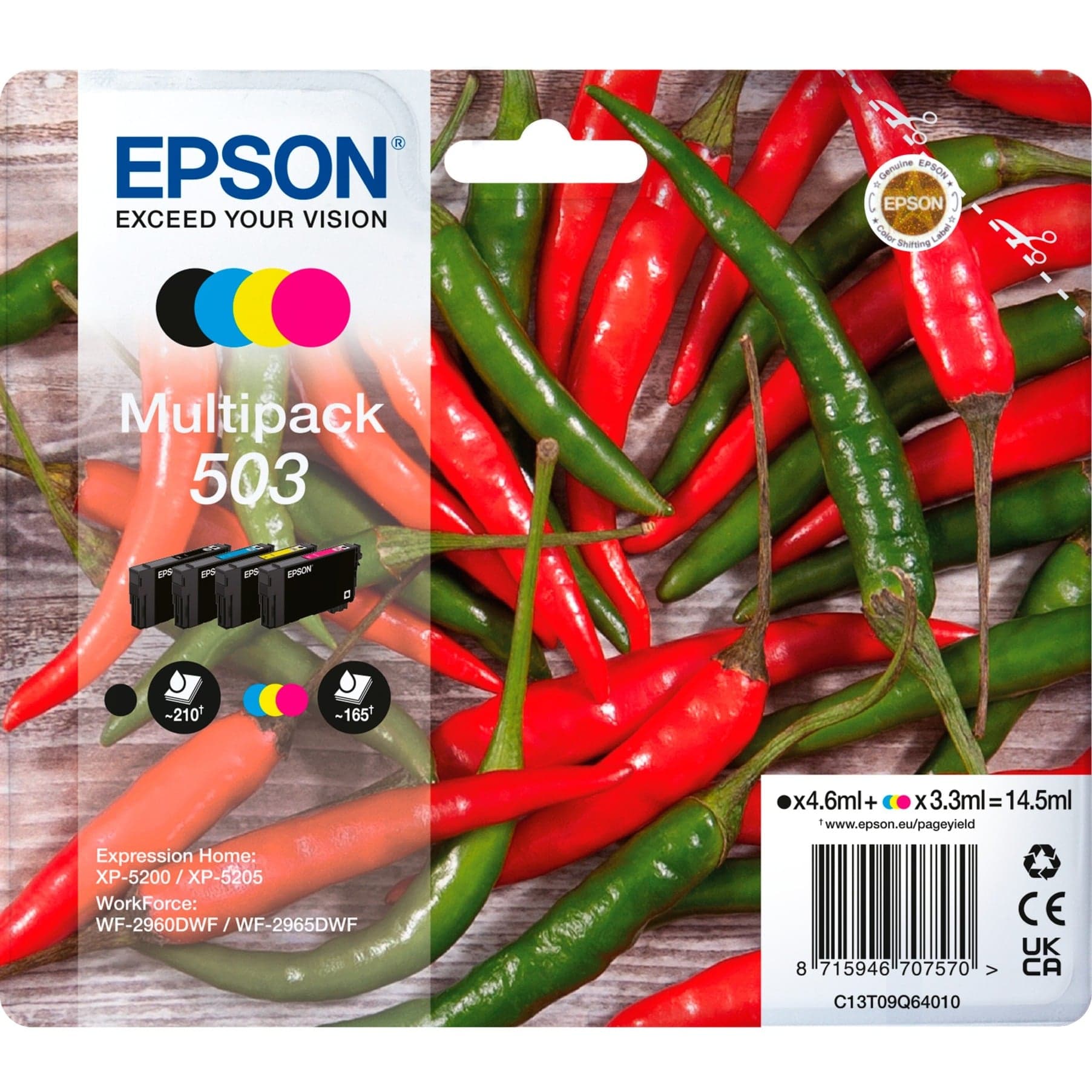 Tinte Multipack 503 (C13T09Q64010) – Bild 1