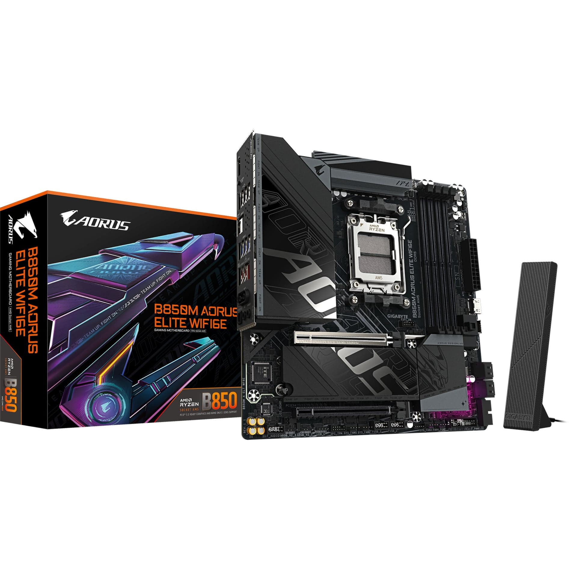 B850M AORUS ELITE WIFI6E, Mainboard – Bild 1