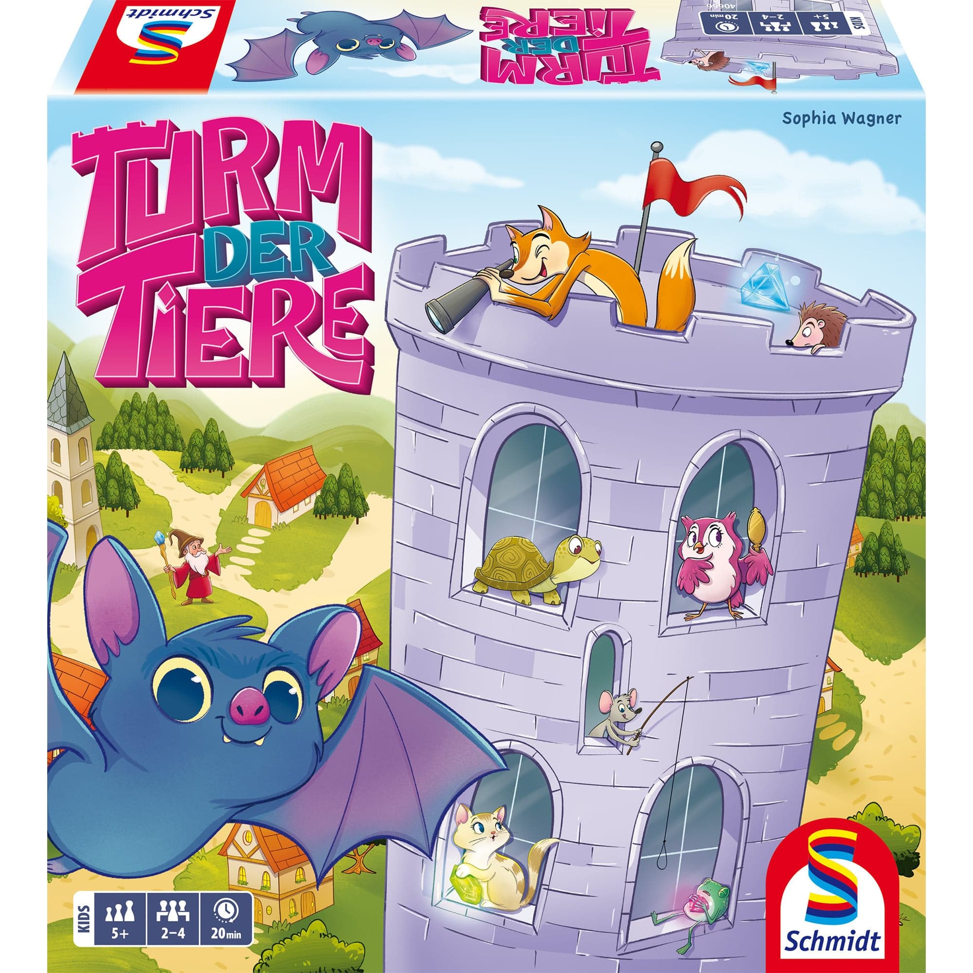 Turm der Tiere, Brettspiel – Bild 1