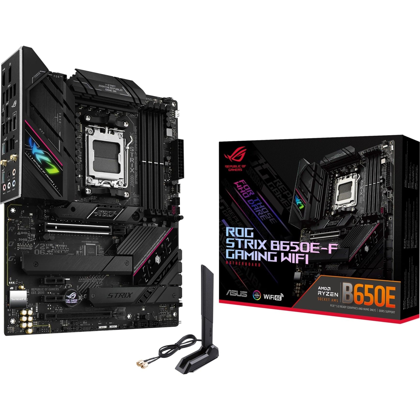 ROG STRIX B650E-F GAMING WIFI, Mainboard – Bild 1