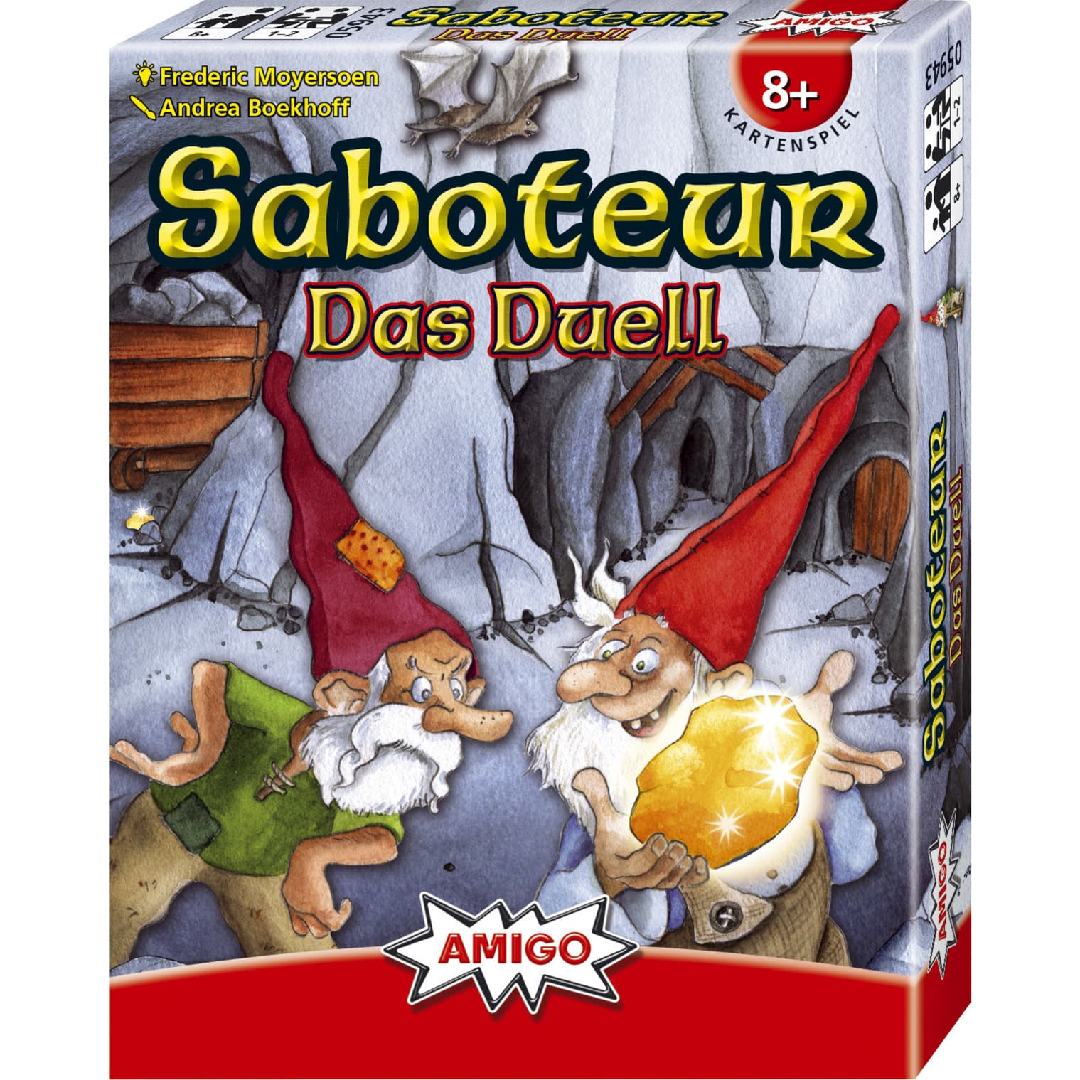 Saboteur - Das Duell, Kartenspiel – Bild 1