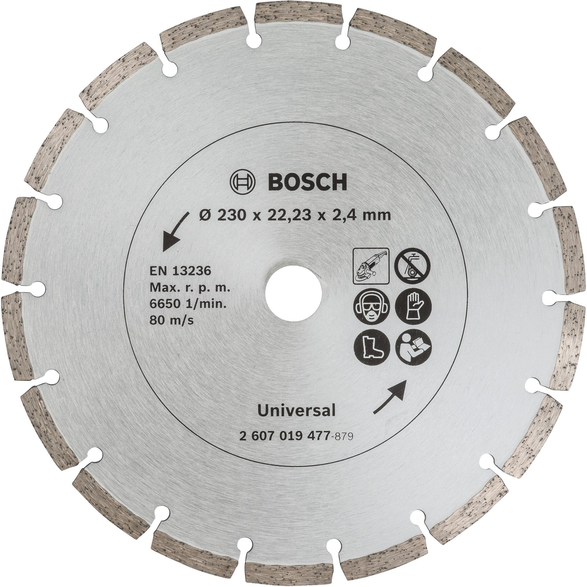 Diamanttrennscheibe Universal, Ø 230mm – Bild 1