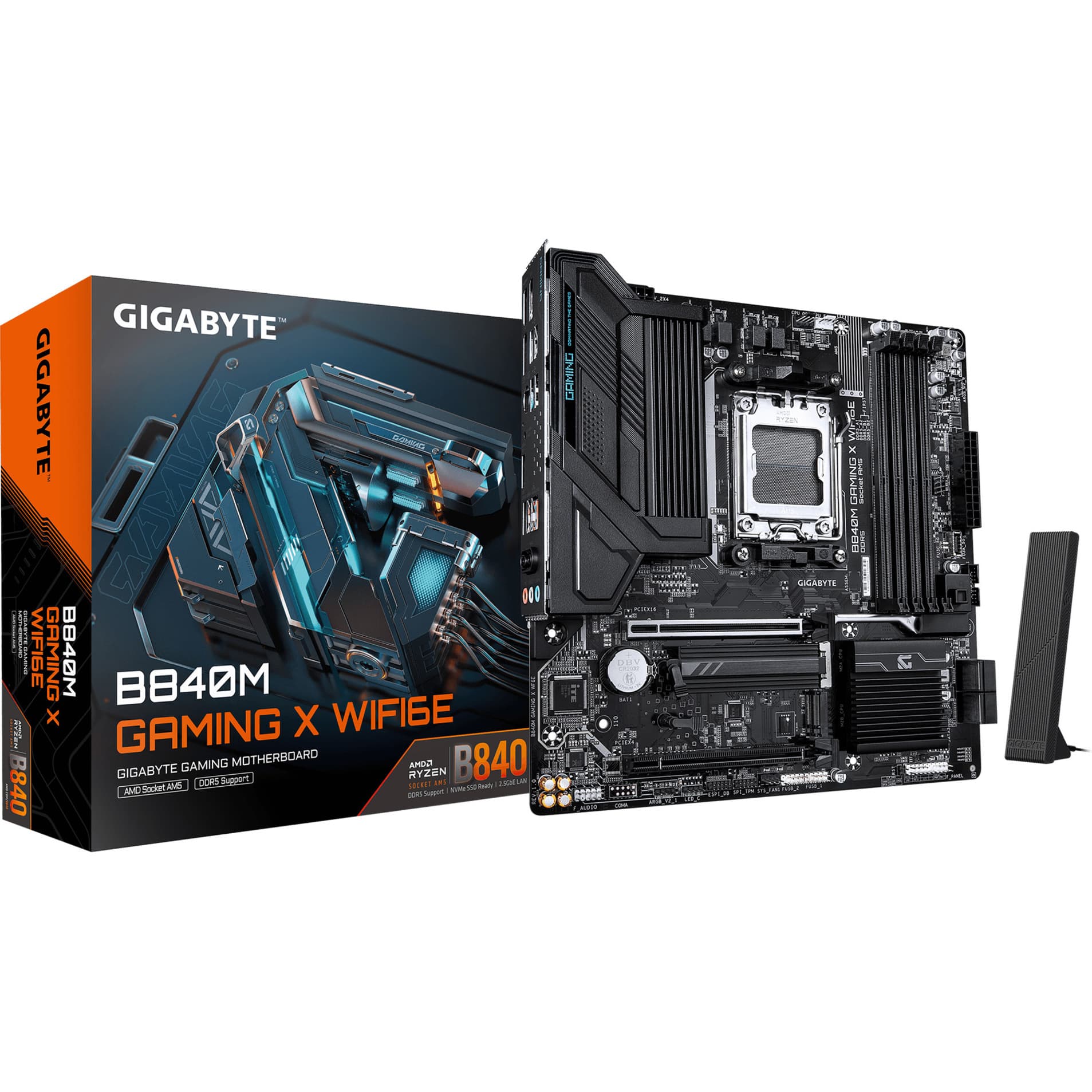 B840M GAMING X WIFI6E, Mainboard – Bild 1