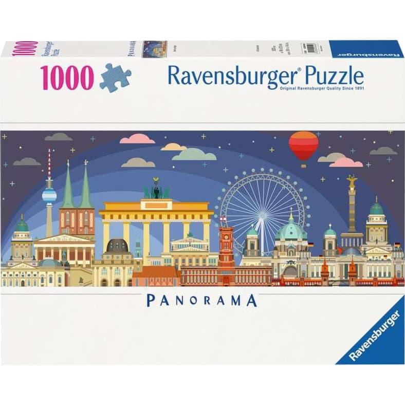 Puzzle Panorama - Nachts in Berlin – Bild 1