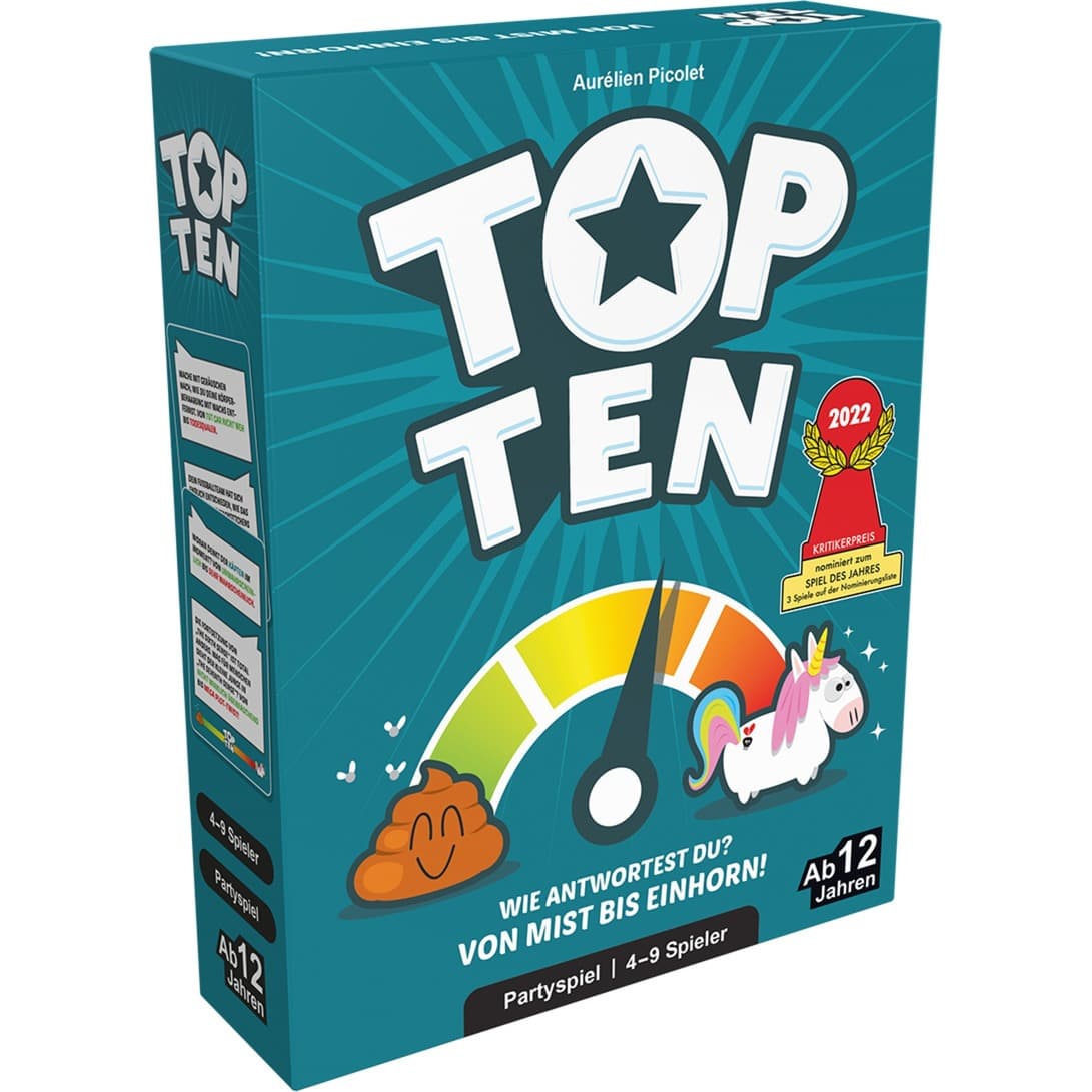 Top Ten, Partyspiel – Bild 1