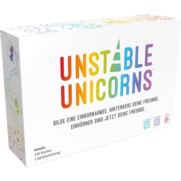 Unstable Unicorns, Kartenspiel – Bild 1