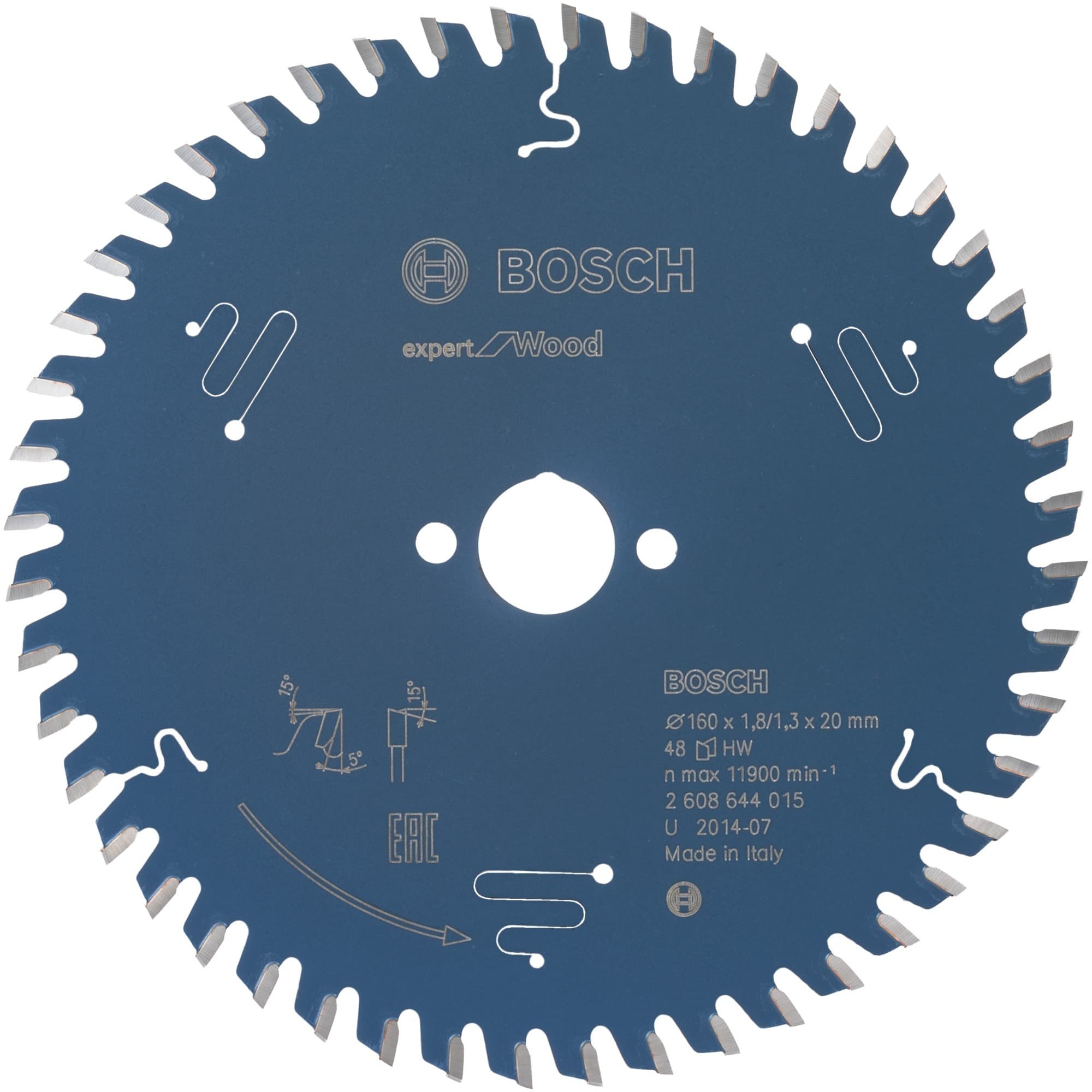 EXPERT Wood Kreissägeblatt, Ø 160mm, 48Z – Bild 1