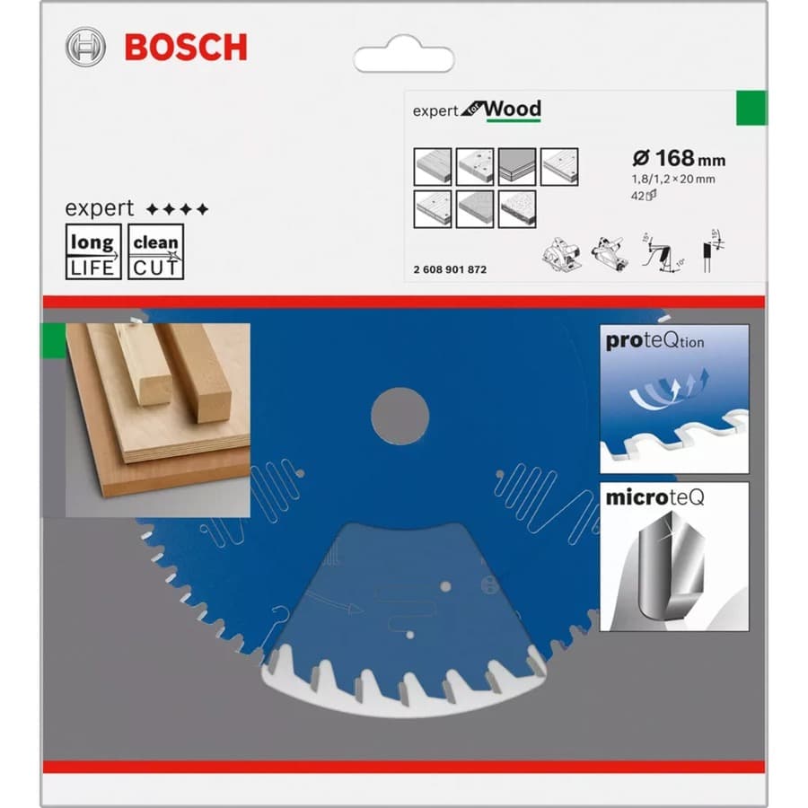 EXPERT Wood Kreissägeblatt, Ø 168mm, 42Z – Bild 1