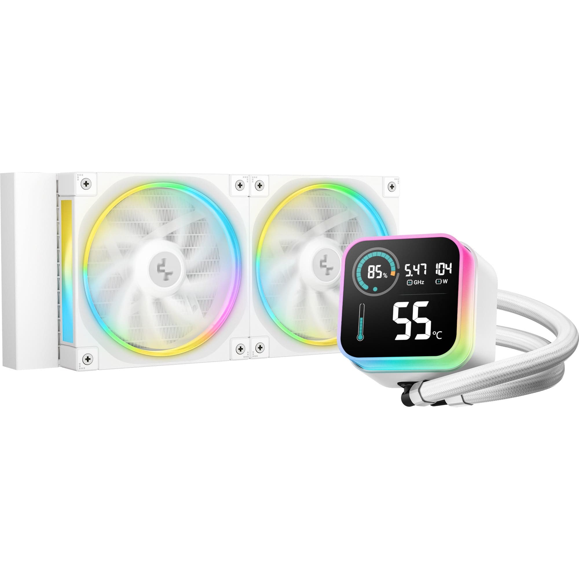 LQ240 WH, Wasserkühlung