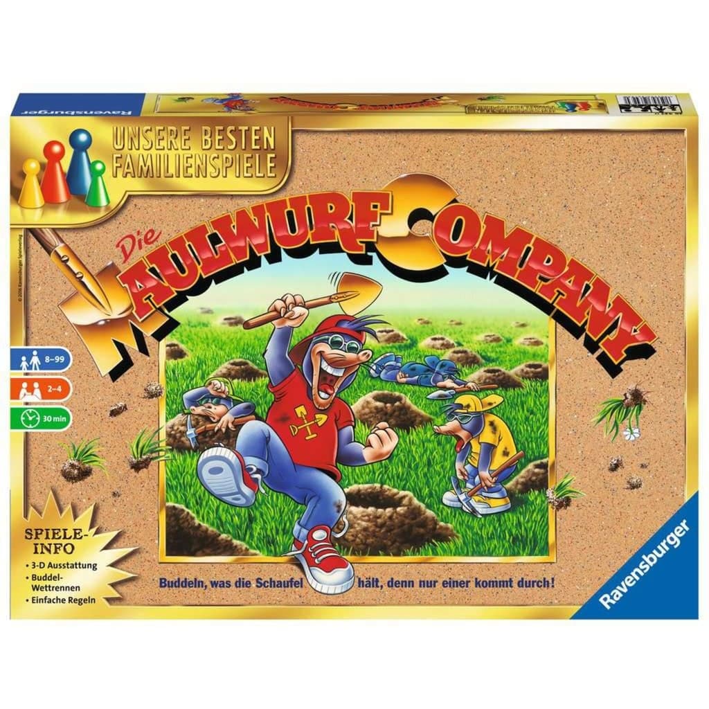 Die Maulwurf Company, Brettspiel – Bild 1