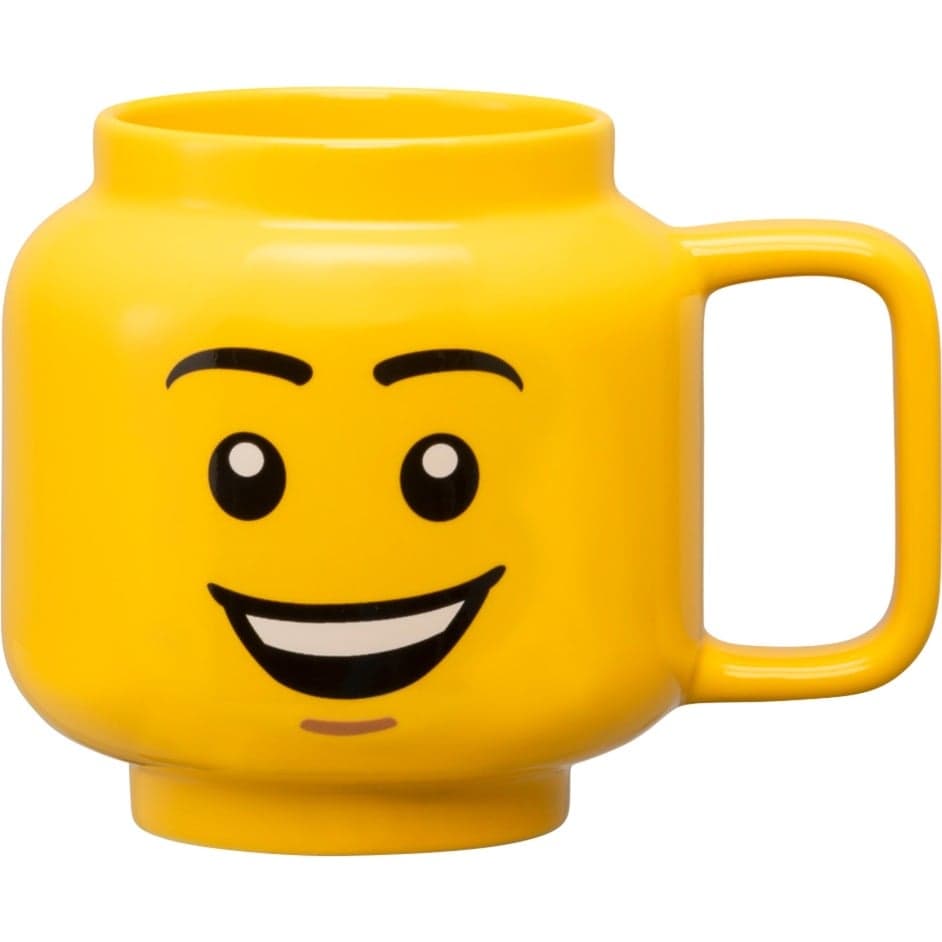 LEGO Keramiktasse Happy Boy, groß – Bild 1
