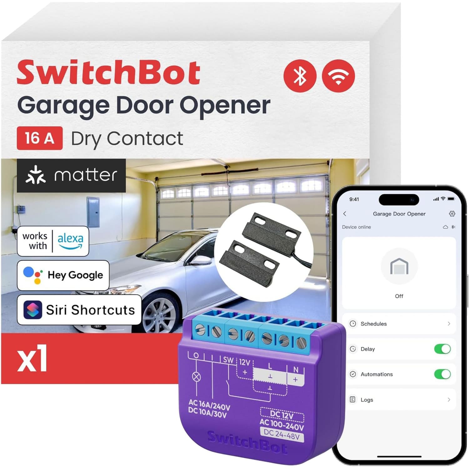 Relay Switch Garage, Relais – Bild 1