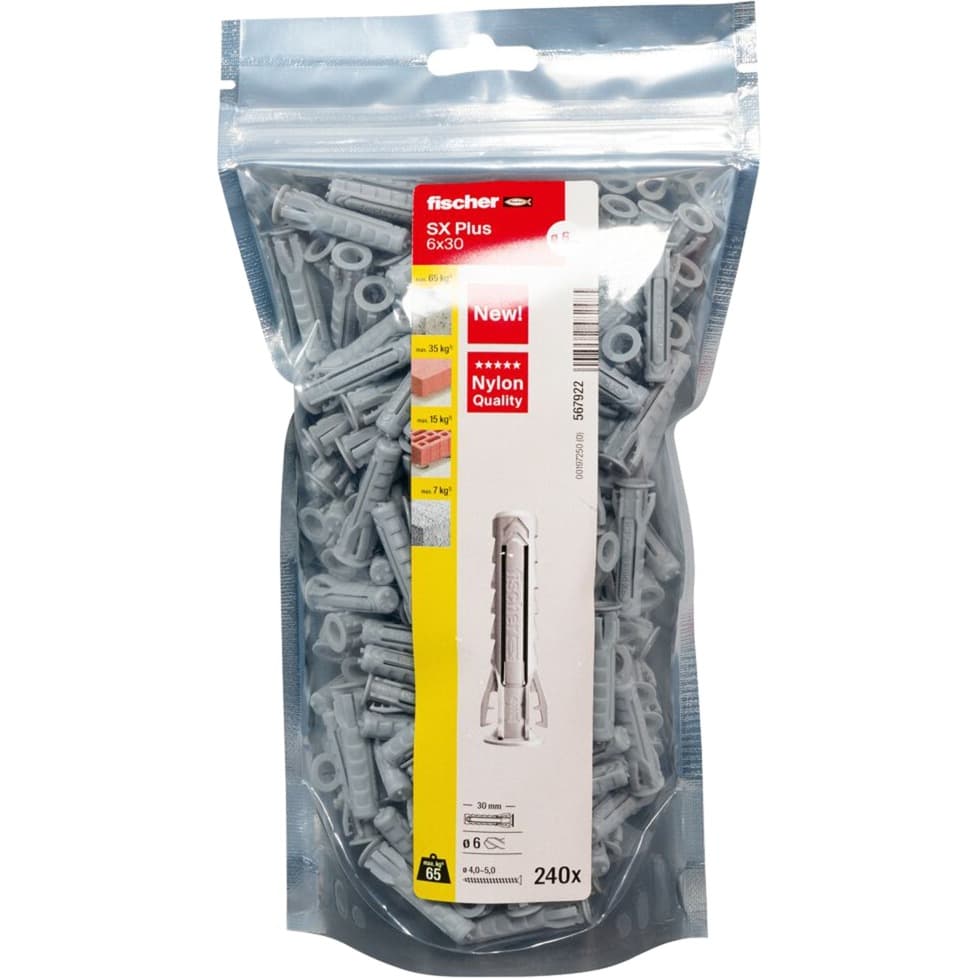 Dübel SX Plus 6x30 BigPack – Bild 1