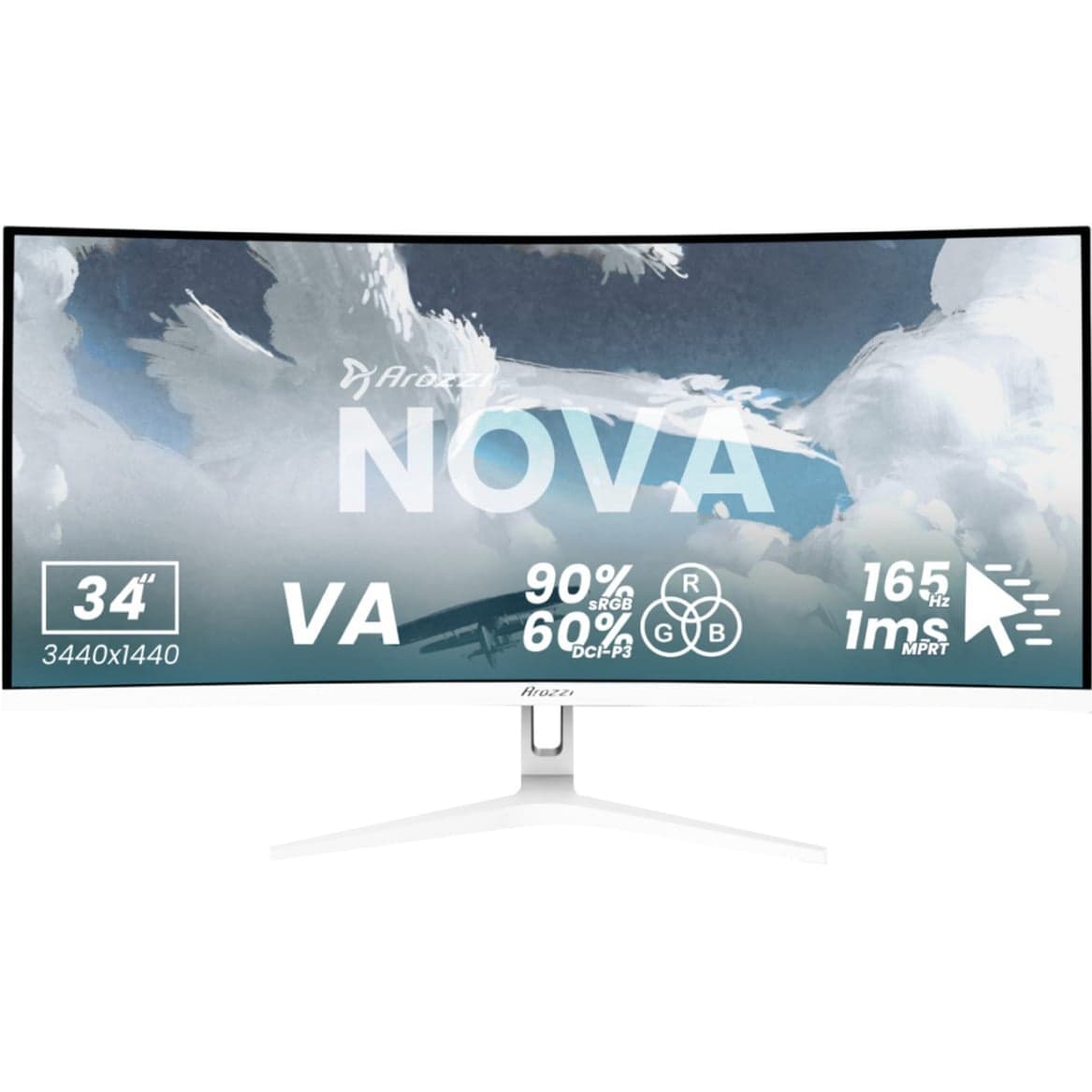 Nova 34T2K165, Gaming-Monitor – Bild 1