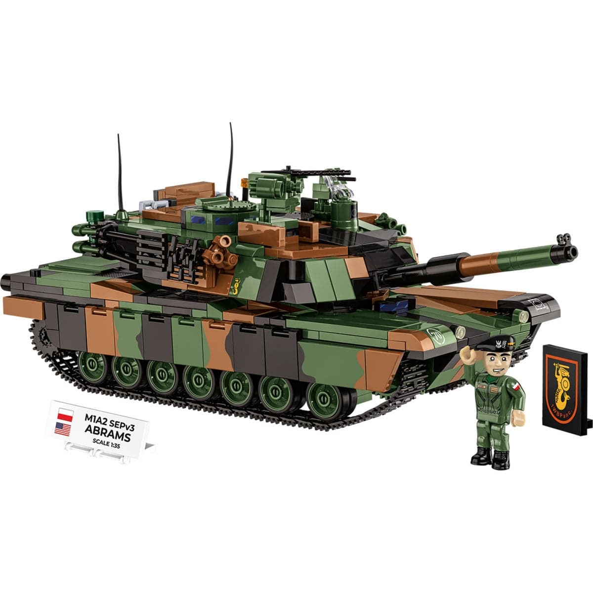 M1A2 SEPv3 Abrams, Konstruktionsspielzeug – Bild 1