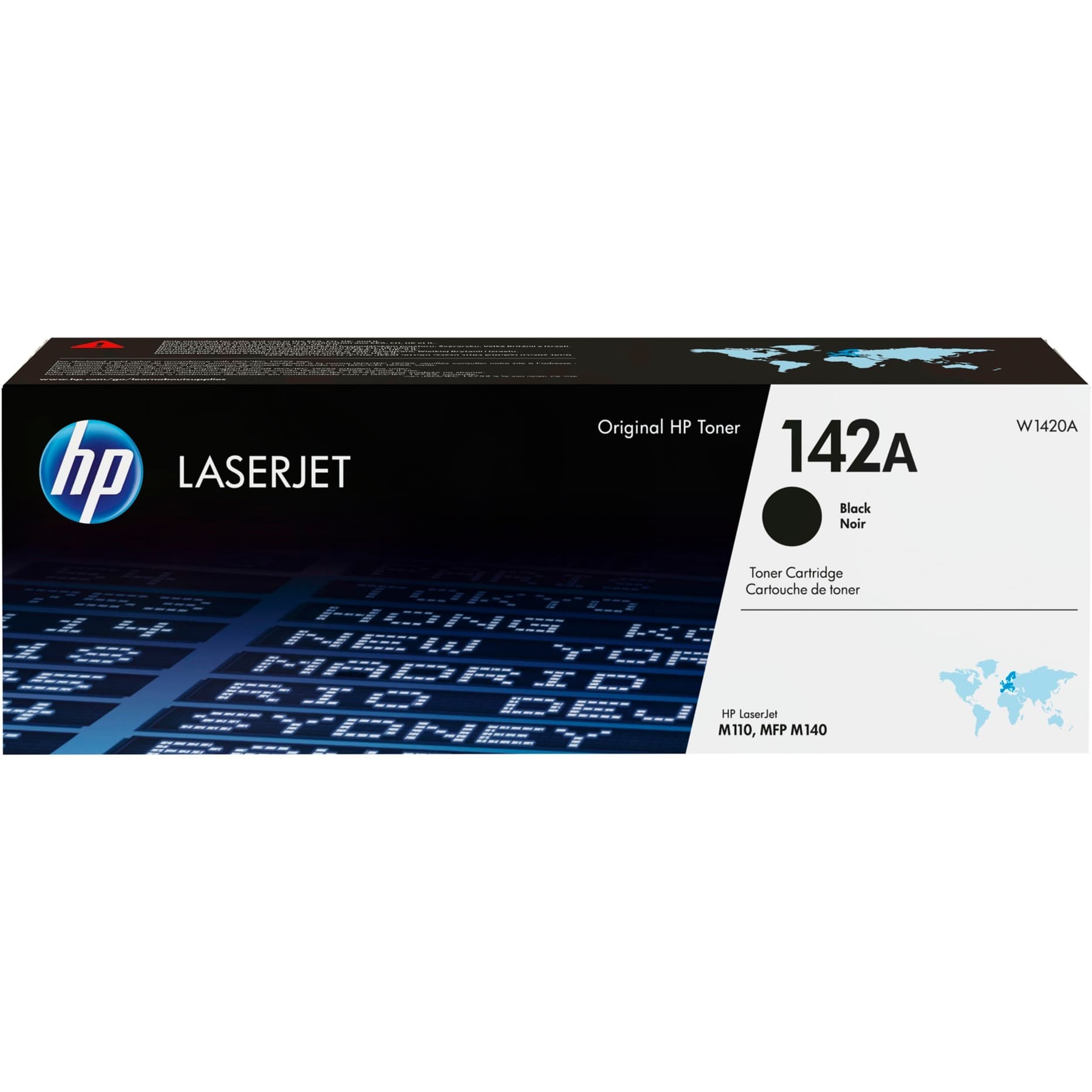 Toner schwarz 142A (W1420A) – Bild 1