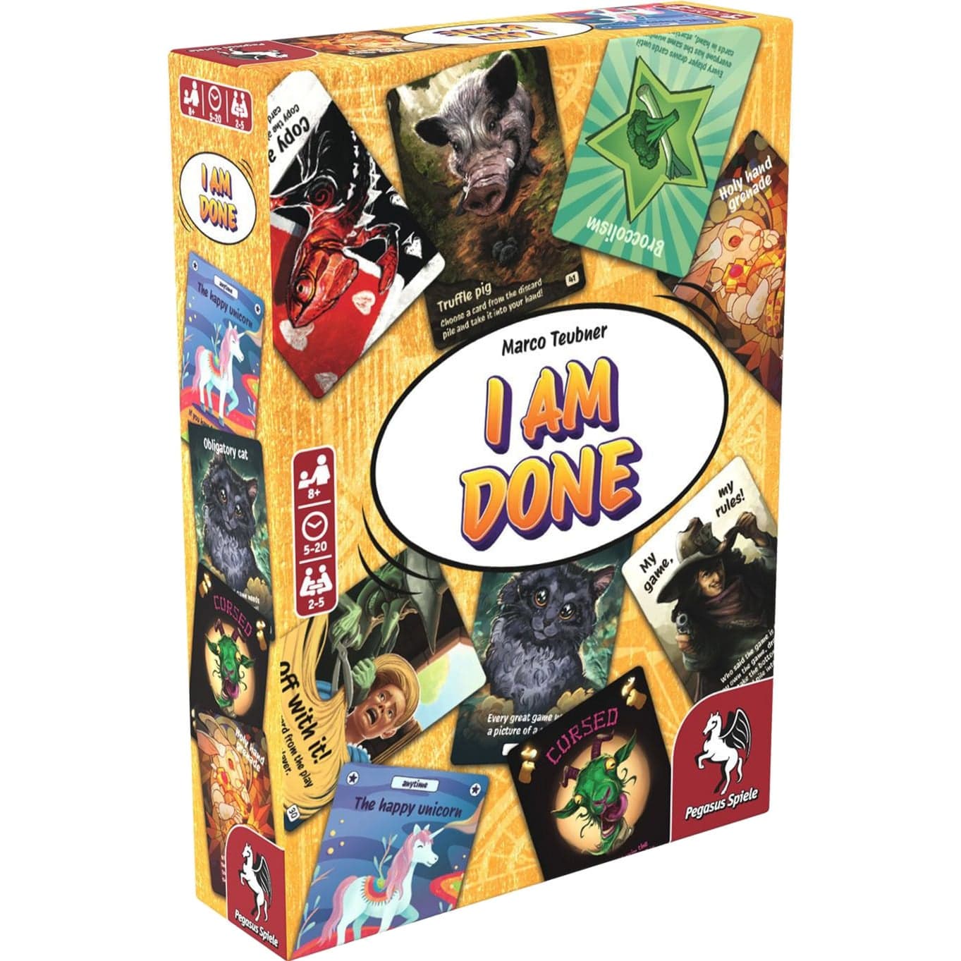 I AM DONE, Kartenspiel – Bild 1
