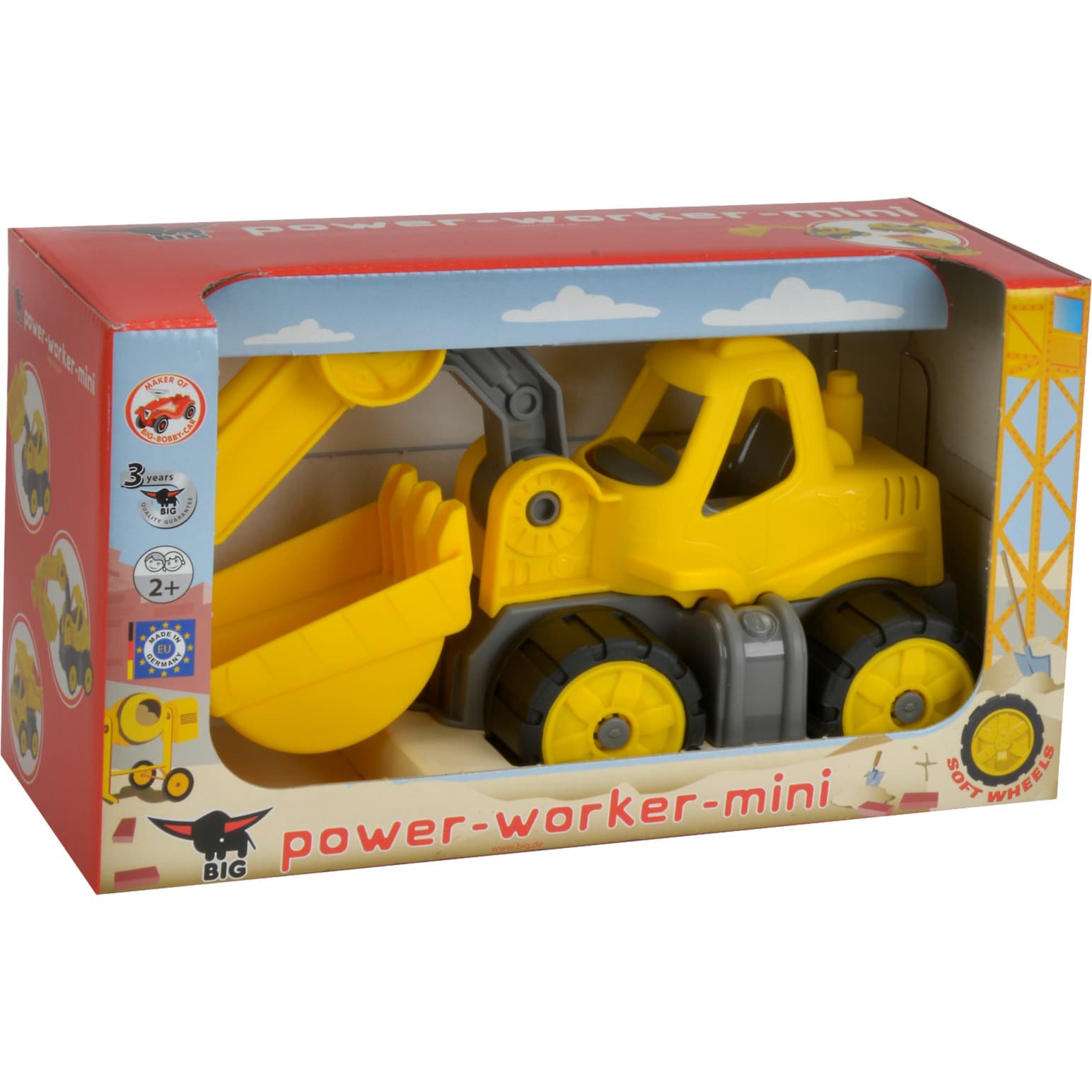 Power Worker Mini Bagger, Spielfahrzeug – Bild 1