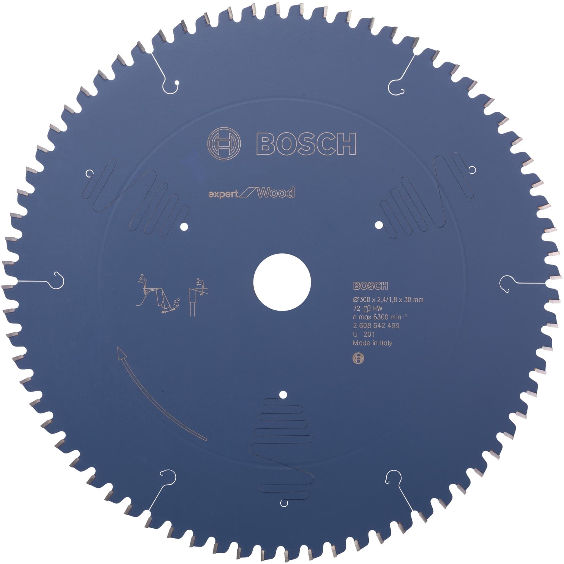 EXPERT Wood Kreissägeblatt, Ø 300mm, 72Z – Bild 1