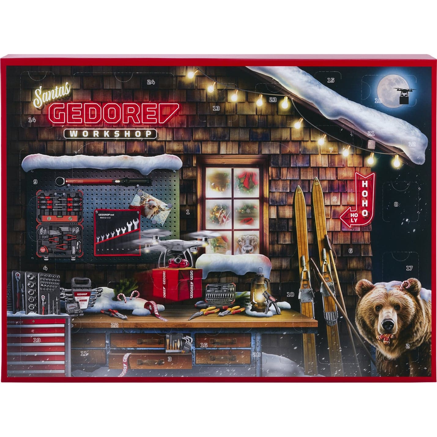 red Adventskalender 2025, Werkzeug-Set – Bild 1
