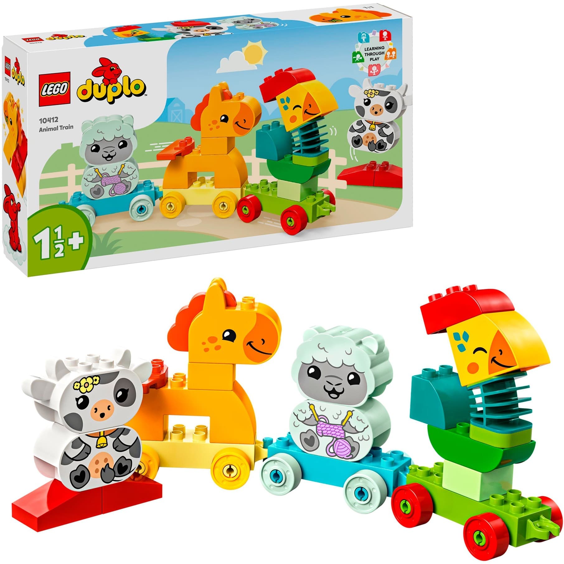 10412 DUPLO Tierzug, Konstruktionsspielzeug – Bild 1