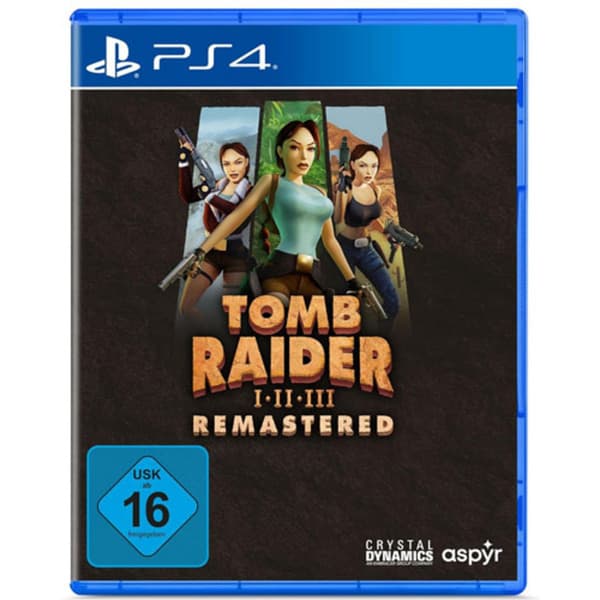 Tomb Raider 1-3 Remastered, PlayStation 4-Spiel – Bild 1