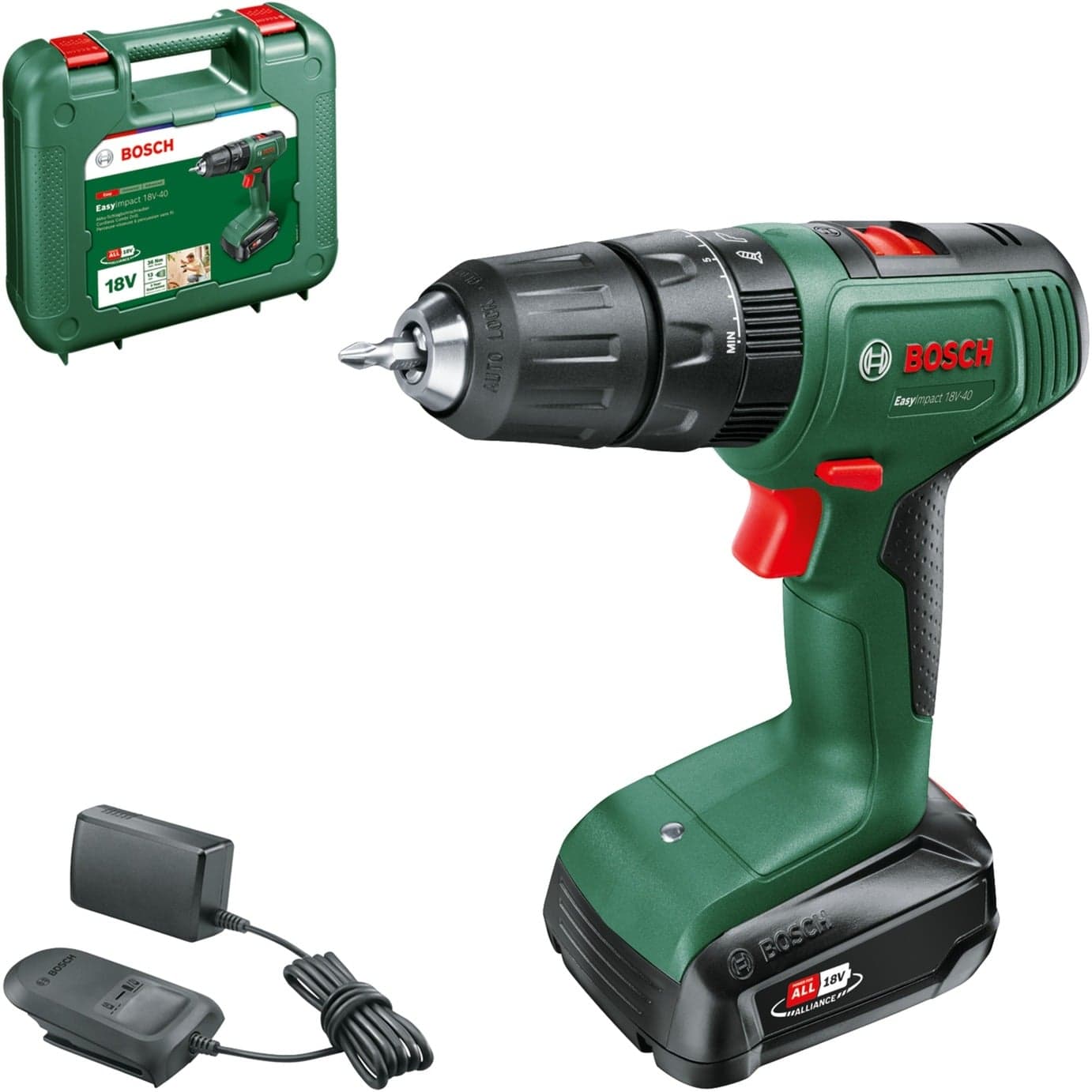Akku-Schlagbohrschrauber EasyImpact 18V-40 – Bild 1