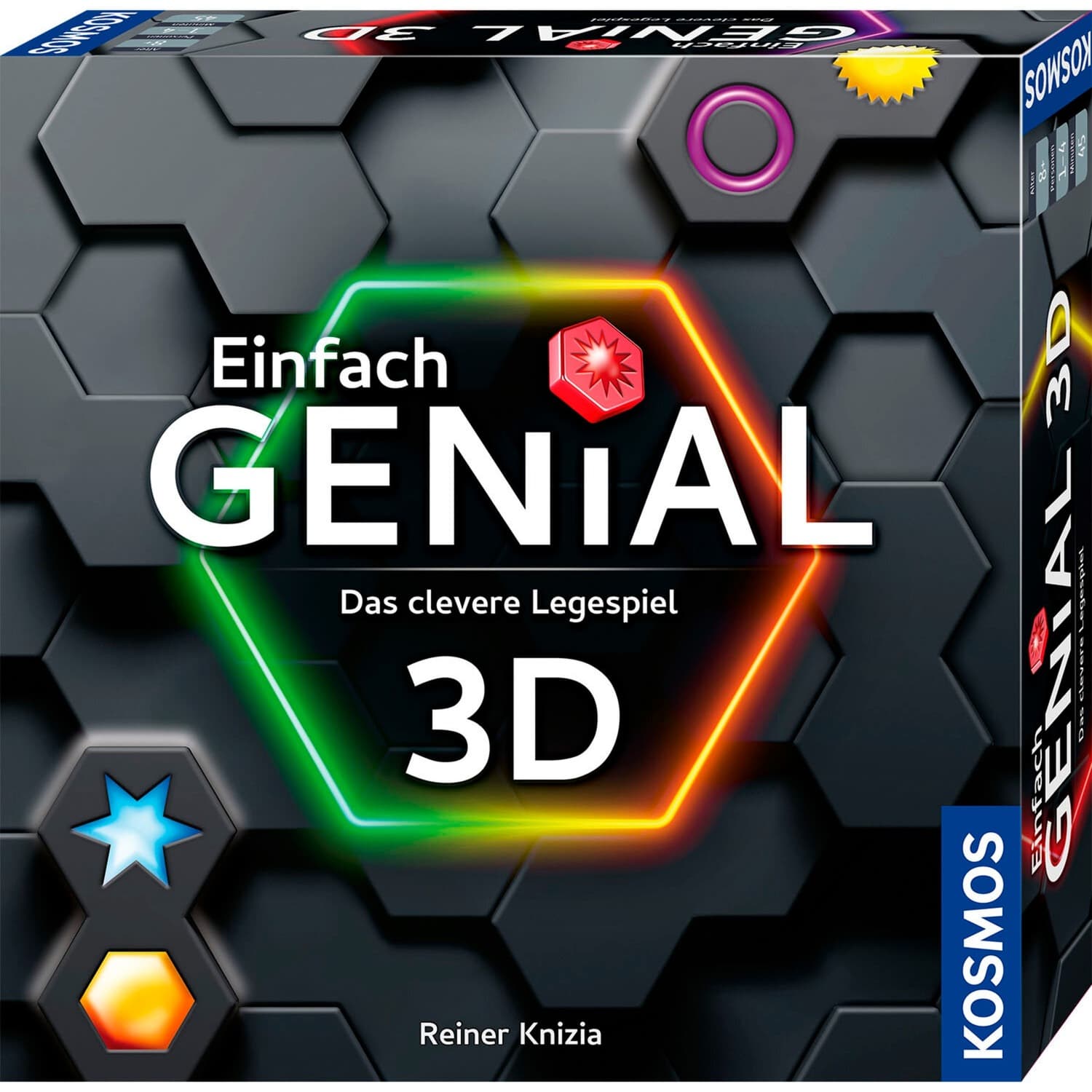 Einfach Genial 3D, Brettspiel – Bild 1