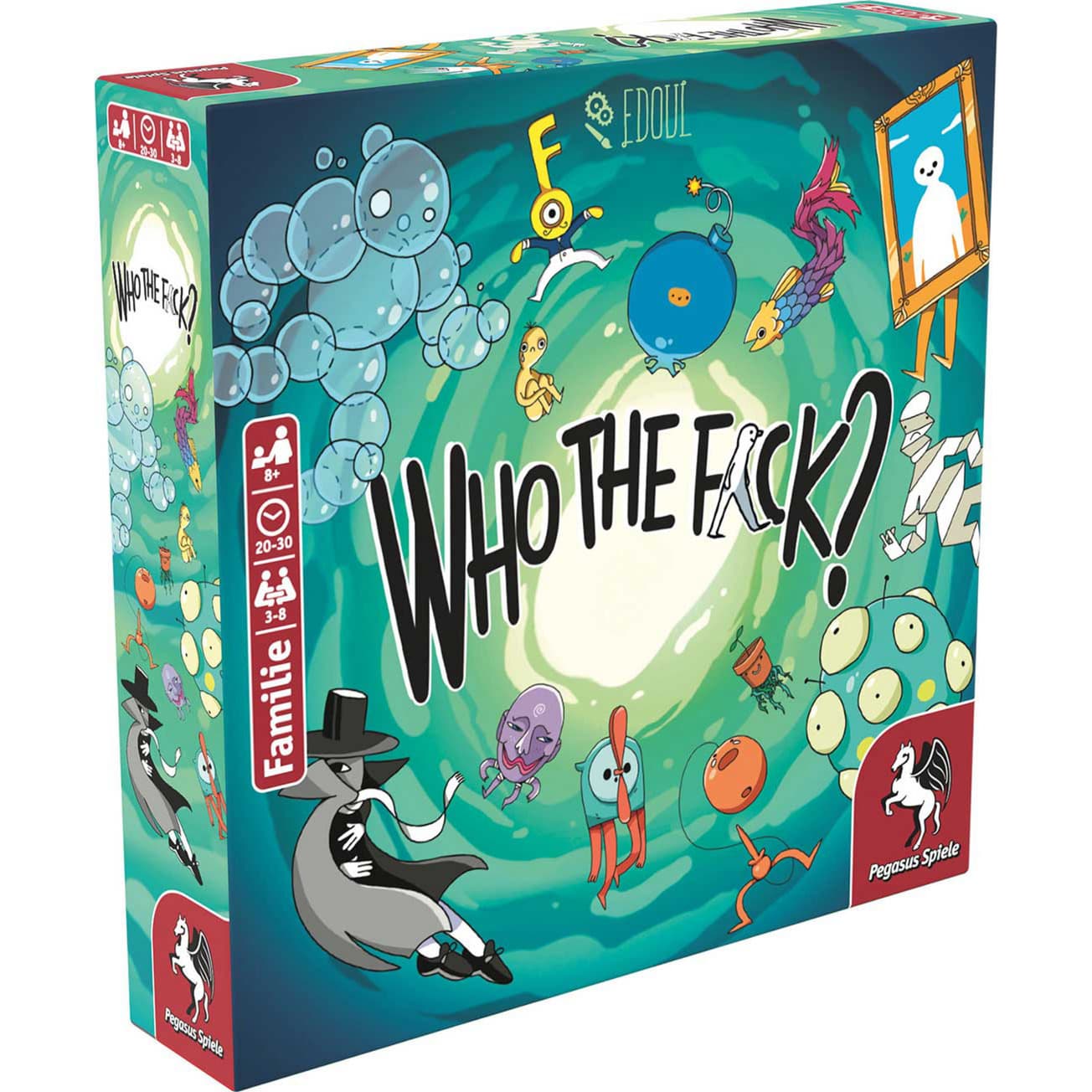 Who the F*ck?, Rätselspiel – Bild 1
