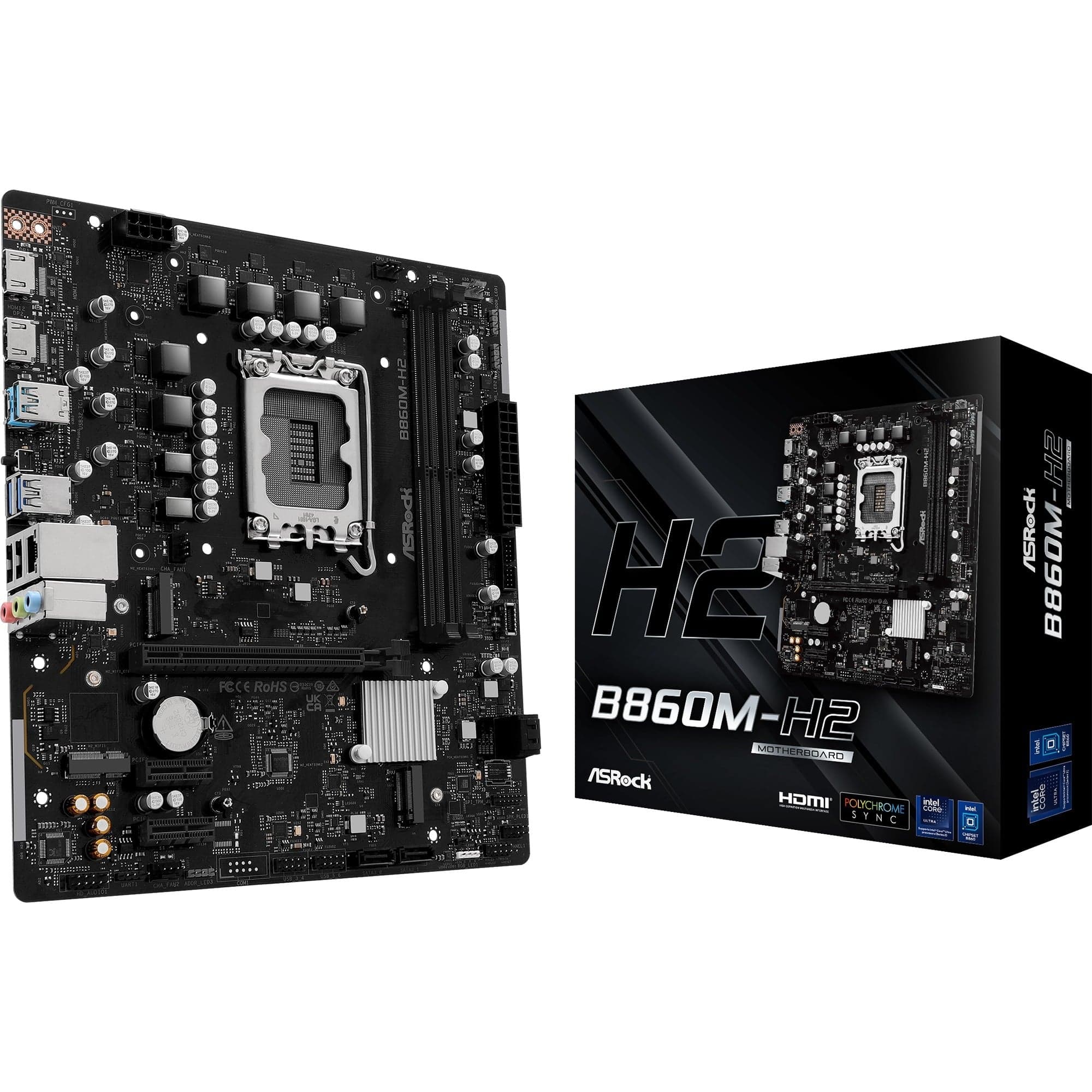 B860M-H2, Mainboard – Bild 1