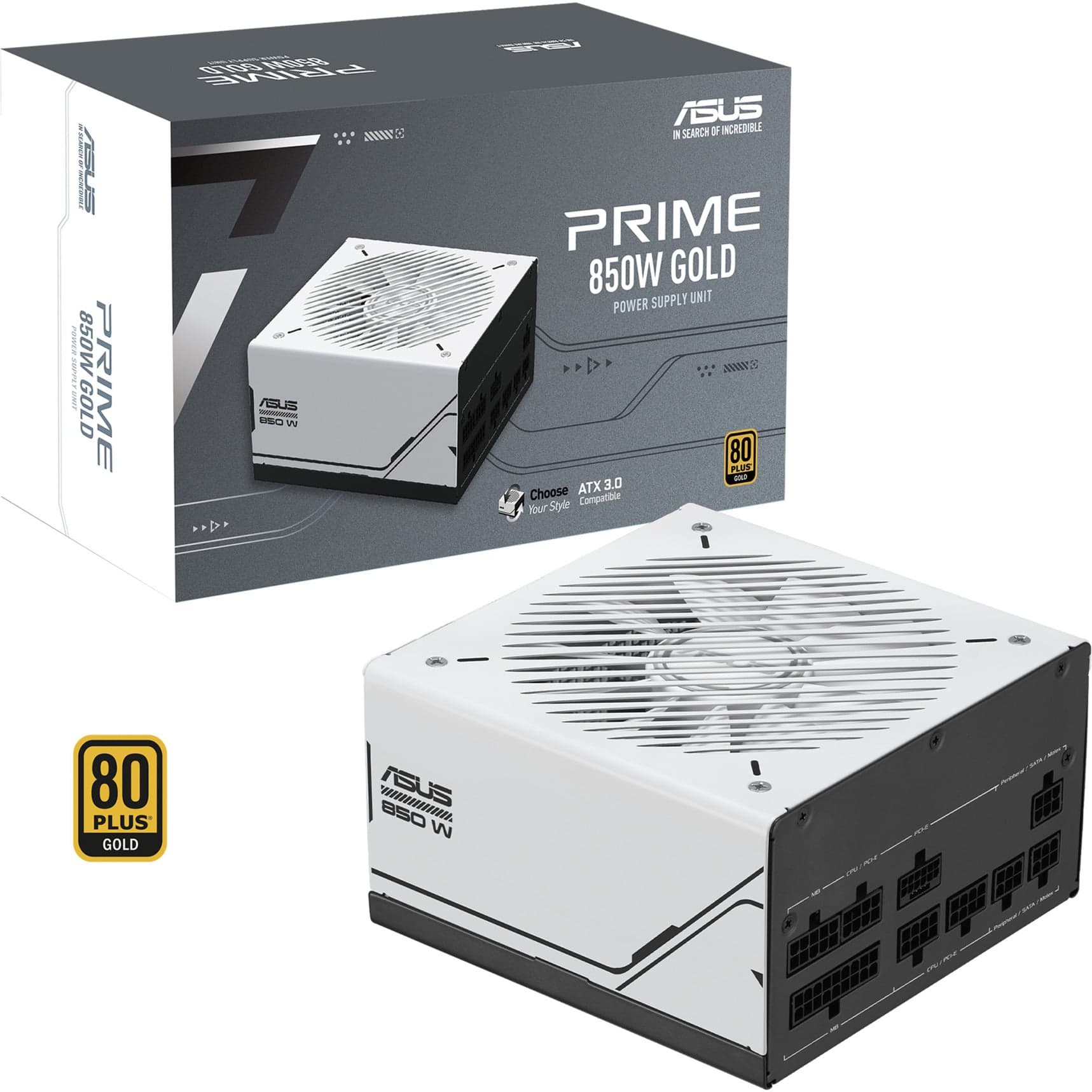 Prime 850W Gold, PC-Netzteil – Bild 1