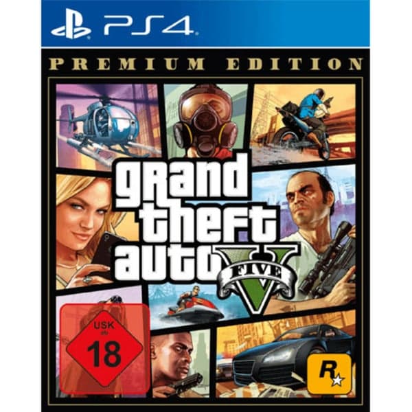 GTA 5 Premium, PlayStation 4-Spiel – Bild 1