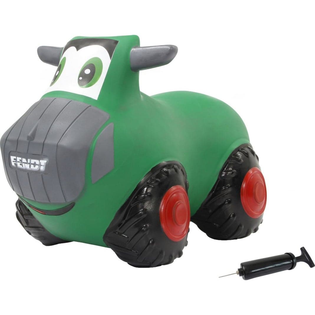 Hüpftraktor mit Pumpe