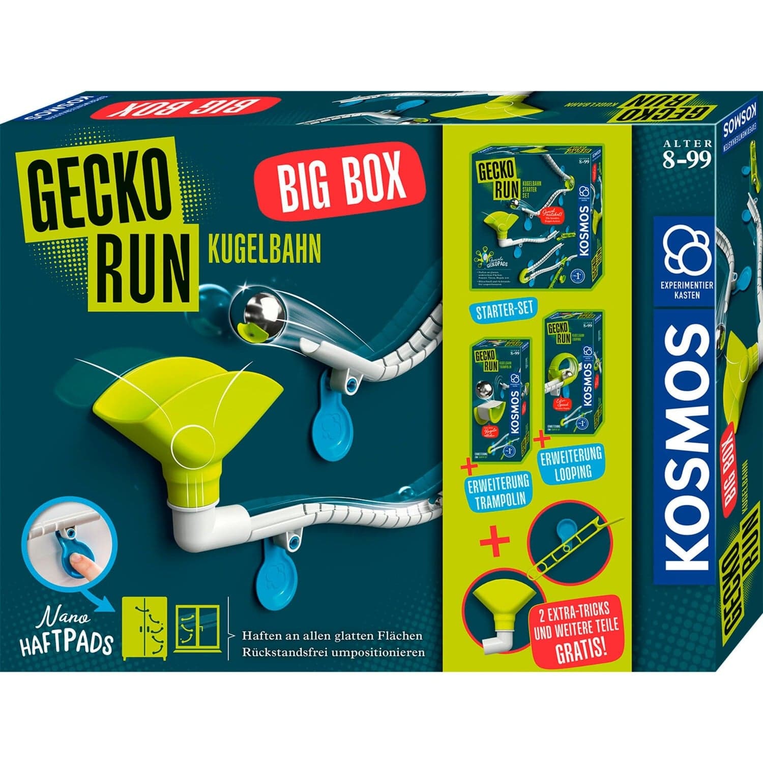 Gecko Run - Big Box, Kugelbahn