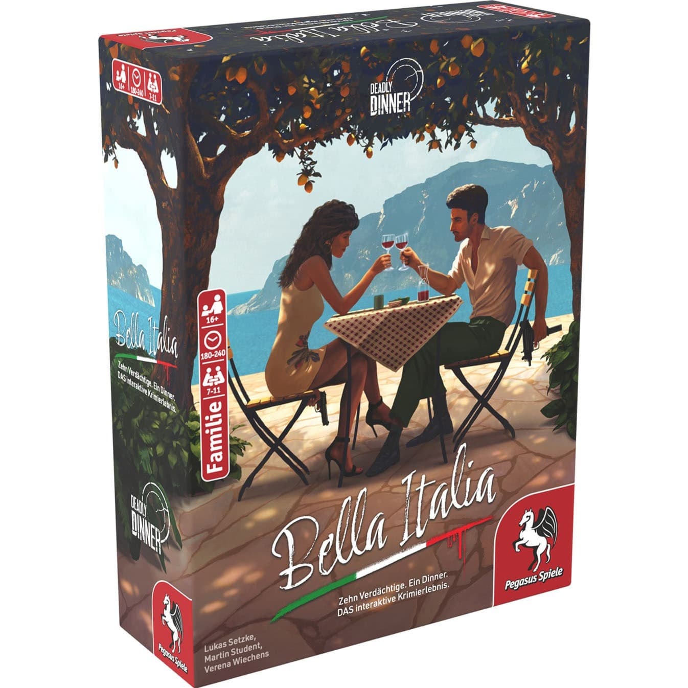 Deadly Dinner - Bella Italia, Brettspiel – Bild 1