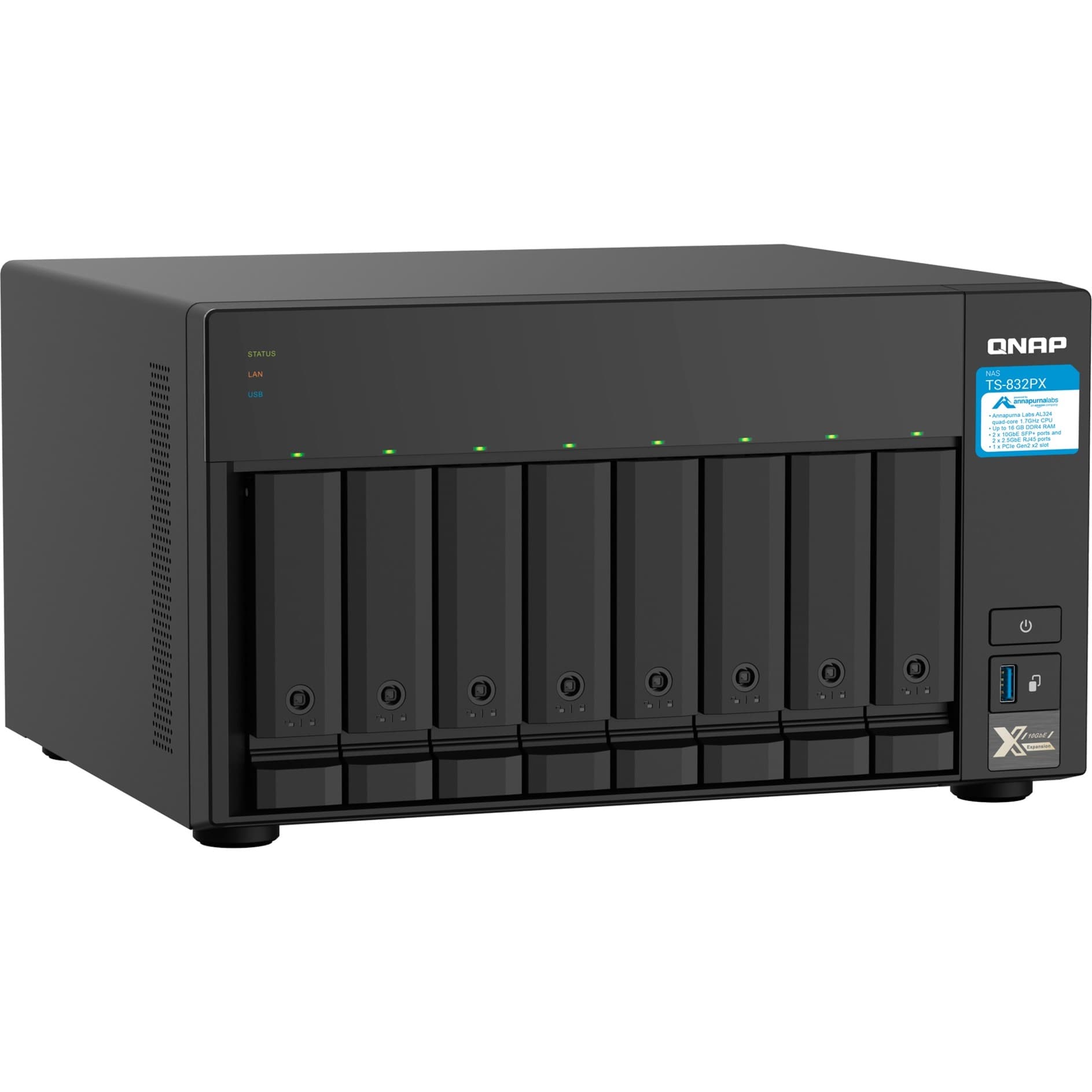 TS-832PX-4G, NAS