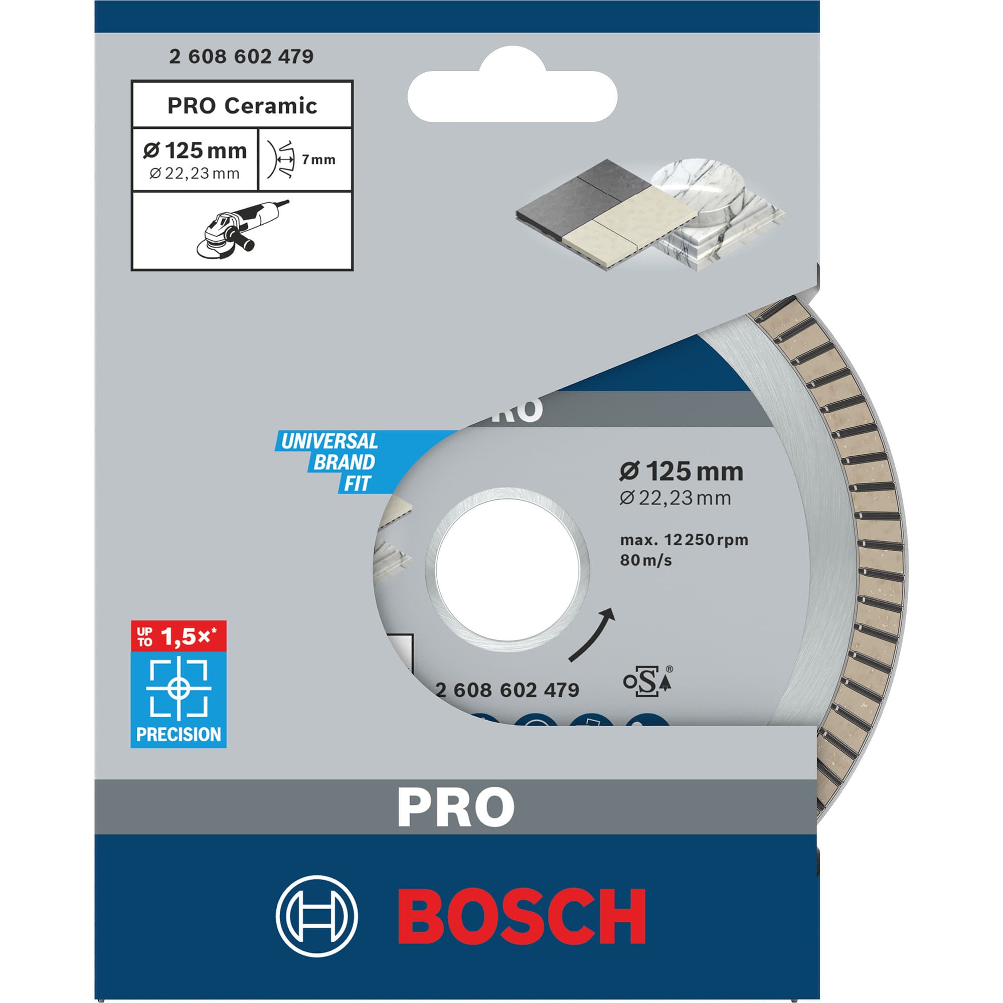 PRO Ceramic Diamant-Trennscheibe, Ø 125mm – Bild 1