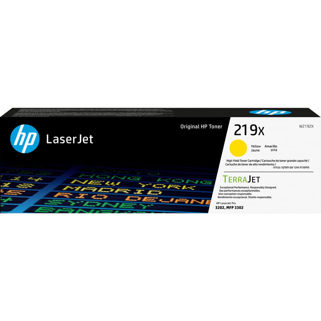 Toner gelb 219X (W2192X) – Bild 1