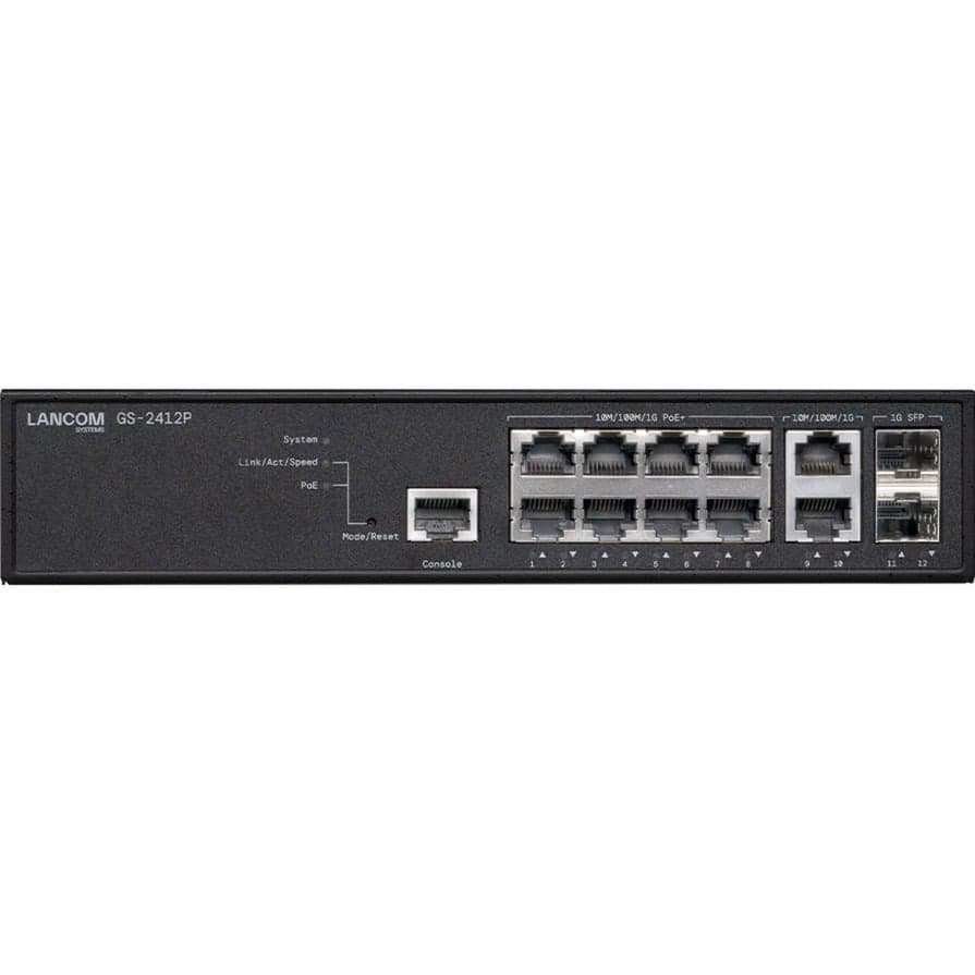 GS-2412P, Switch