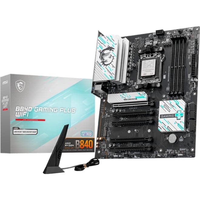 840M GAMING PLUS WIFI6E, Mainboard – Bild 1